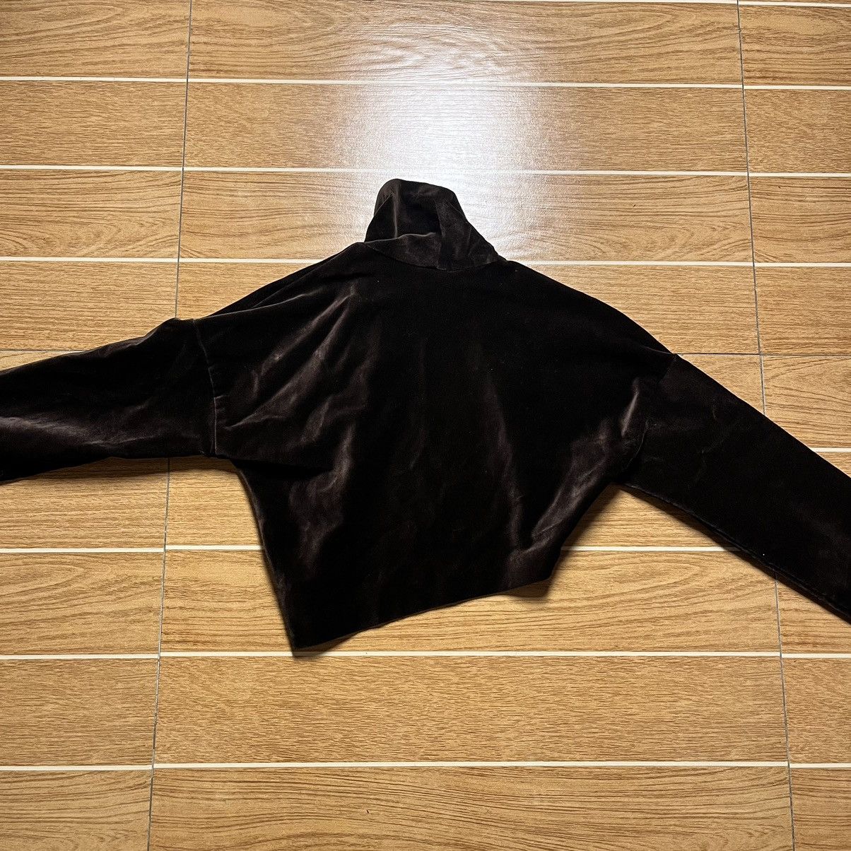 Romeo Gigli Vtg Romeo Gigli A/W 1989 Brown Velvet Cocoon Shrug Jacket Size M / US 6-8 / IT 42-44 - 14 Thumbnail