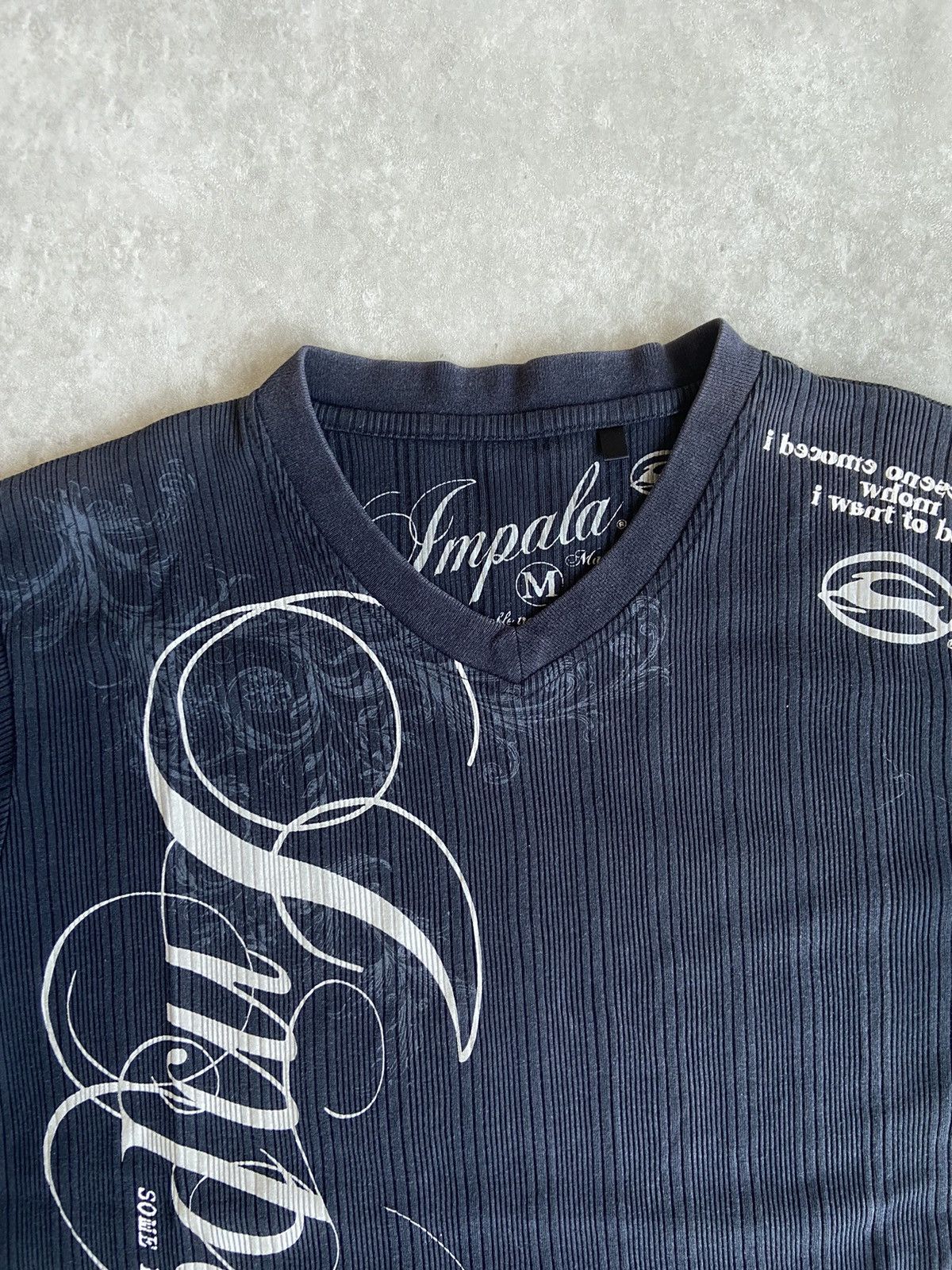 If Six Was Nine × Japanese Brand × Le Grande Bleu (L.G.B.) Impala Poem T-Shirt Size US M / EU 48-50 / 2 - 3 Thumbnail