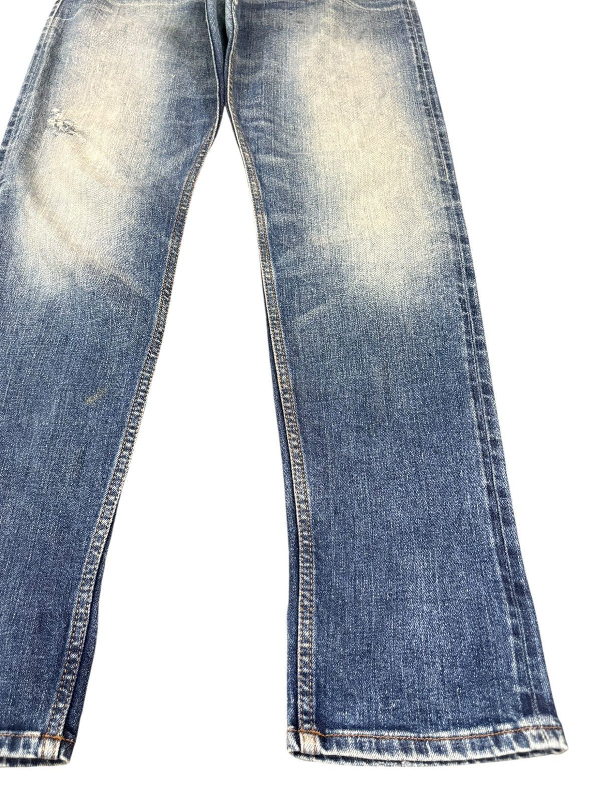 H&M Vintage H&M Selvedge Faded Distressed Jeans Size US 32 / EU 48 - 8 Thumbnail