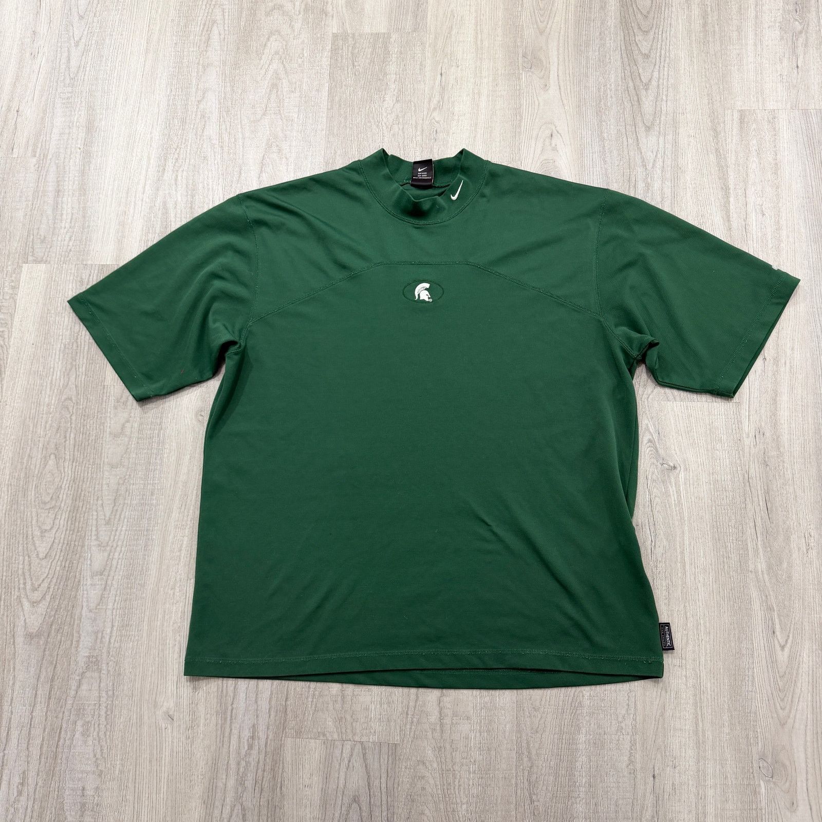 Nike Vintage Nike Michigan State Spartans Shirt 2XL Green 90s Size US XXL / EU 58 / 5 - 1 Thumbnail