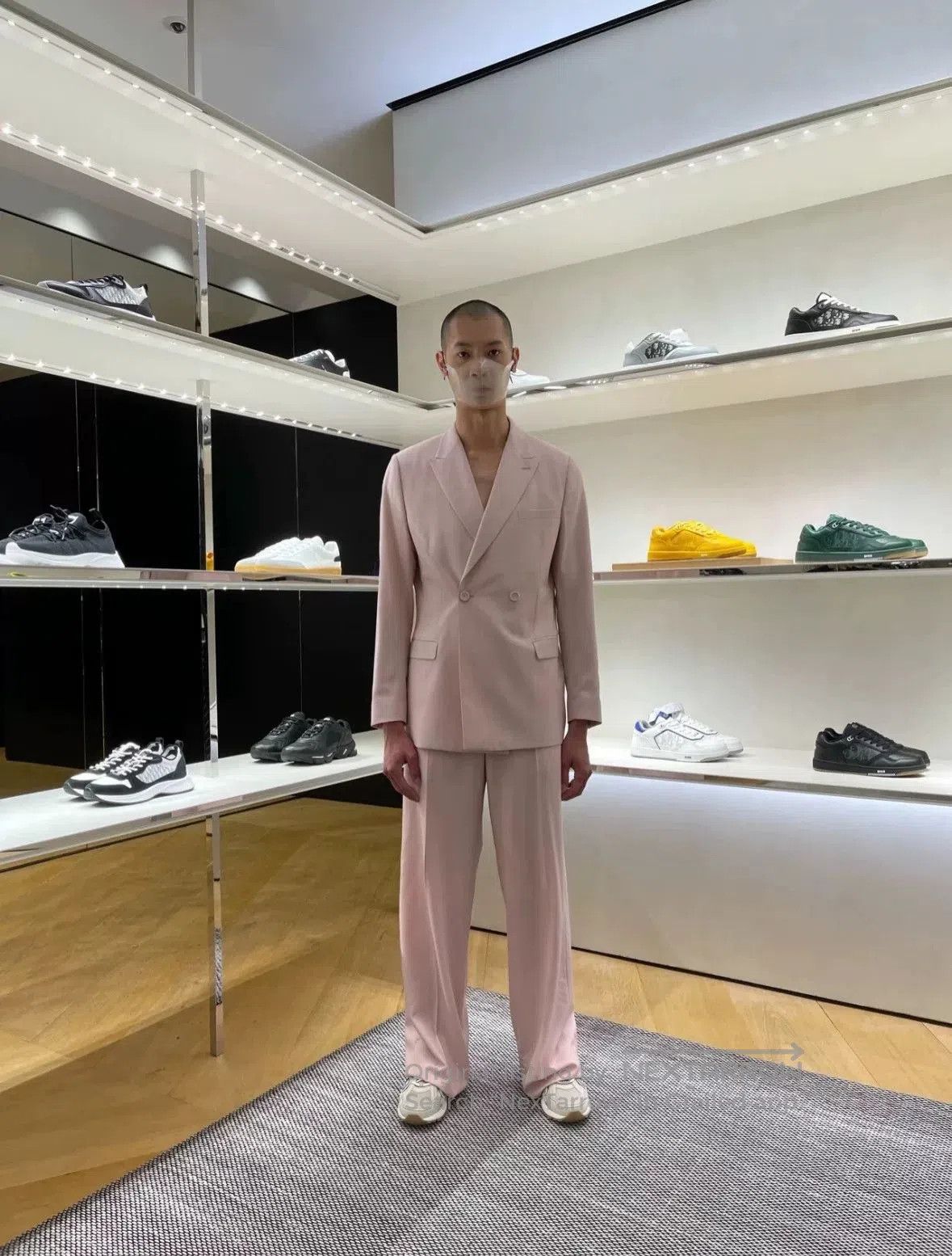 Dior Dior 22SS Pink Wool Suit Set. Size US M / EU 48-50 / 2 - 7 Thumbnail