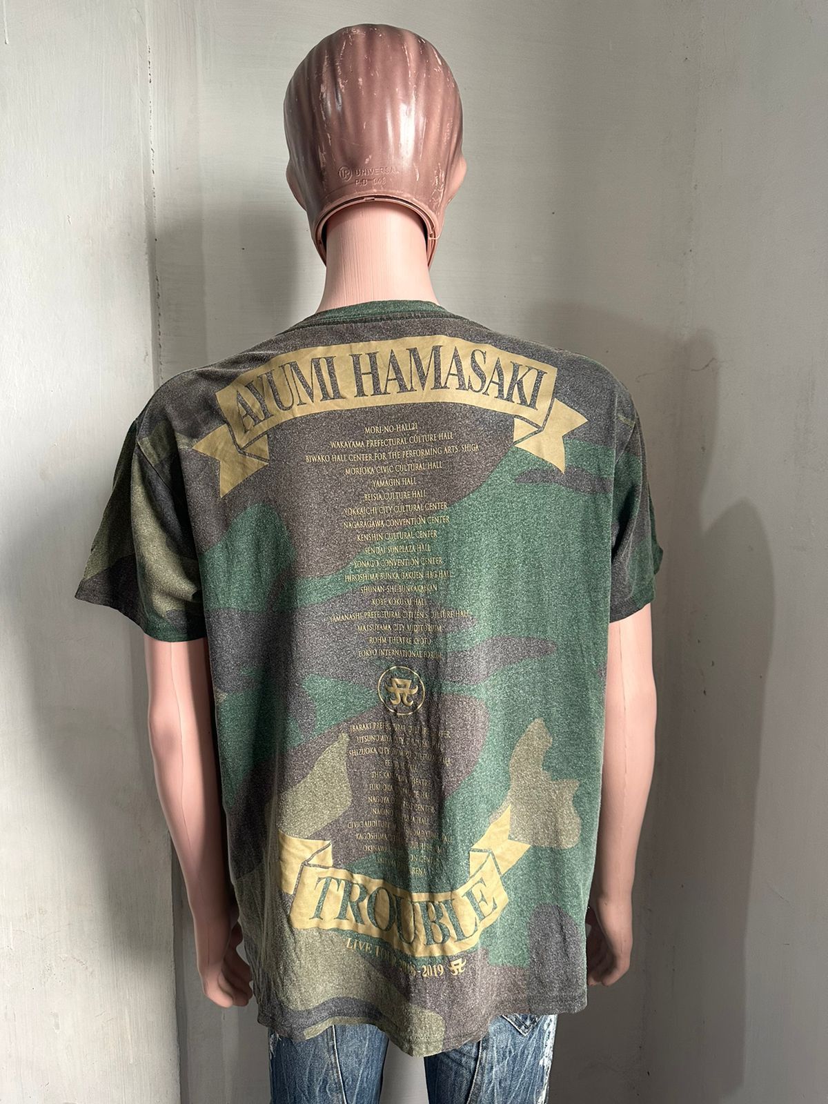 Japanese Brand Ayumi hamasaki Trouble Tour Camo Tshirt Size US M / EU 48-50 / 2 - 11 Thumbnail