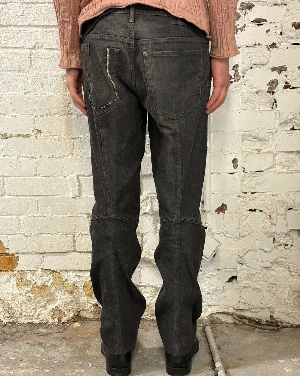 Marithe + Francois Girbaud 2000s Marithé + François Girbaud Grey Structured Jeans Size US 32 / EU 48 - 3 Thumbnail