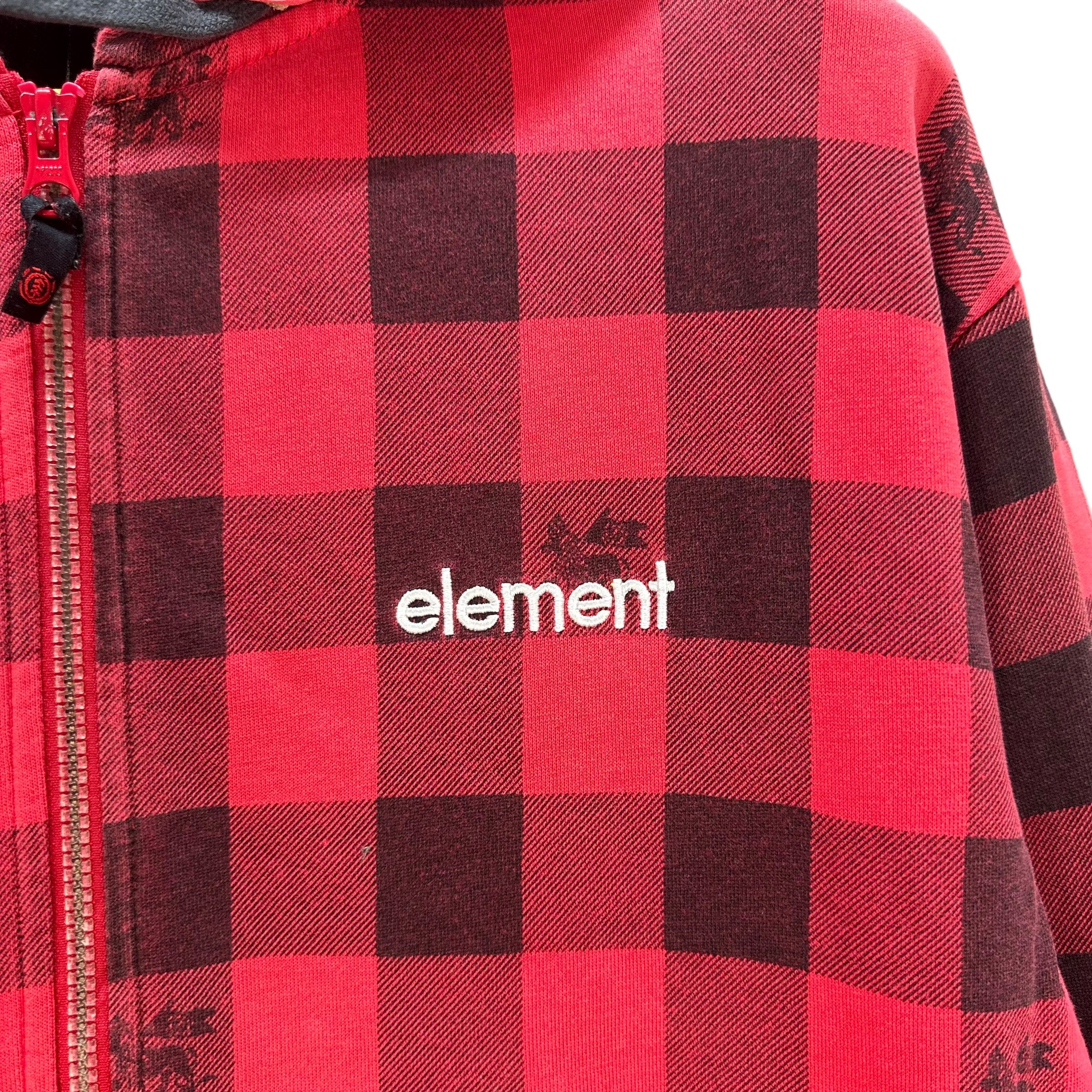 Element ELEMENT SKATEBOARDS CHECKED/PLAID ZIPPER HOODIES #8691-021 Size US L / EU 52-54 / 3 - 3 Thumbnail