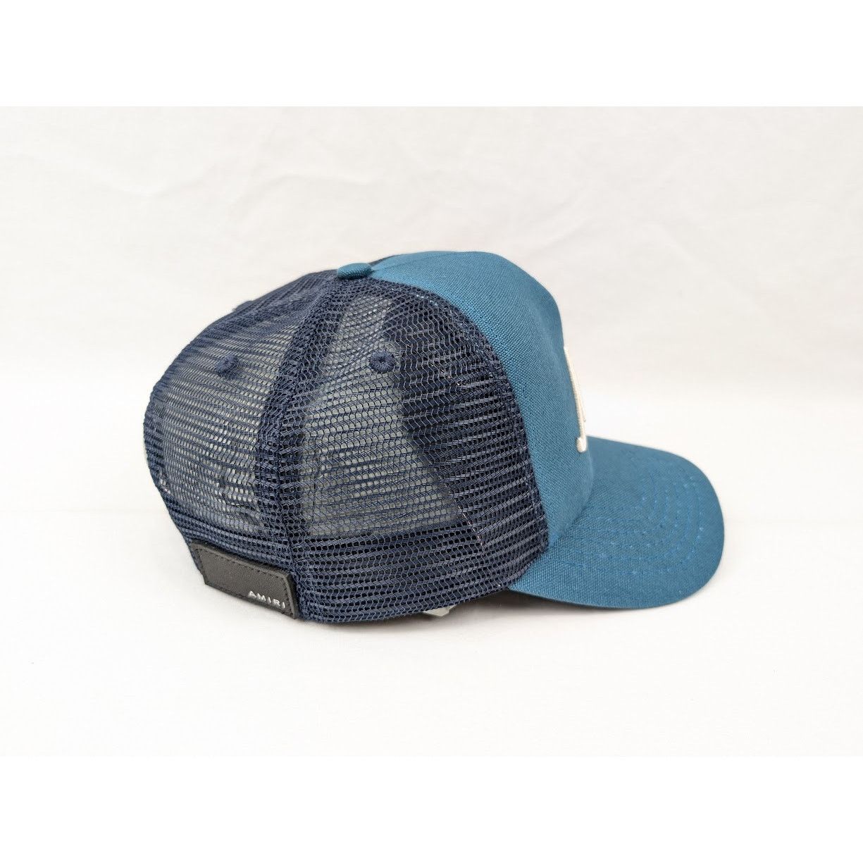 Amiri o1rshd1 Q:7 / Size: OS / Amiri Script Trucker Hat/Cap Teal Size ONE SIZE - 11 Thumbnail