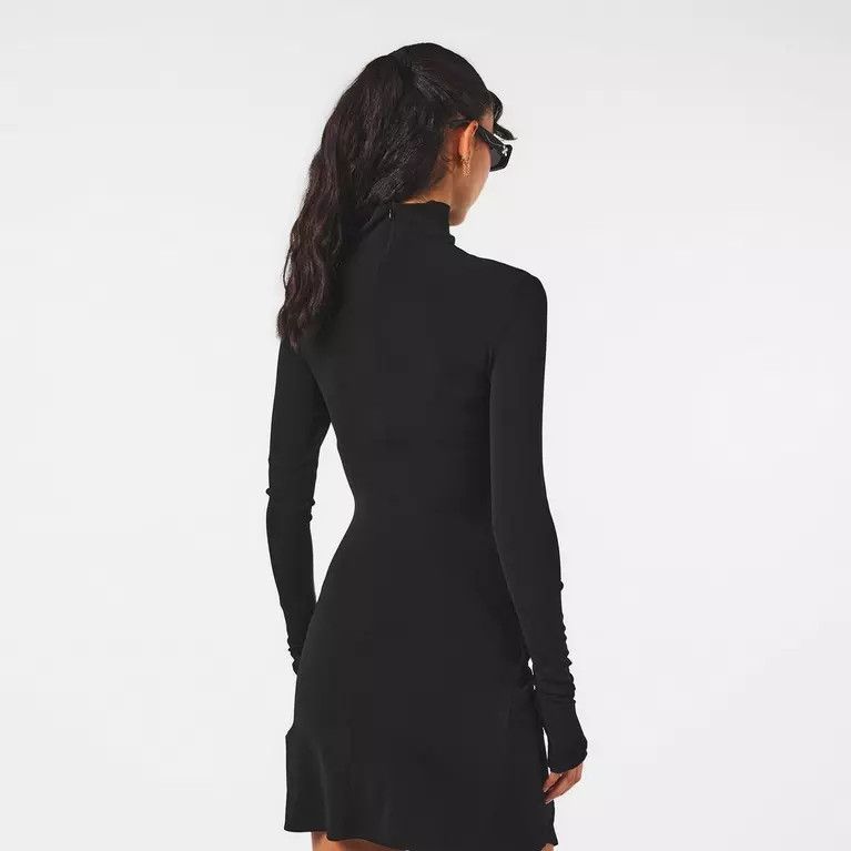 Off-White o1y1125 Mini Dress in Black Size S / US 4 / IT 40 - 4 Thumbnail