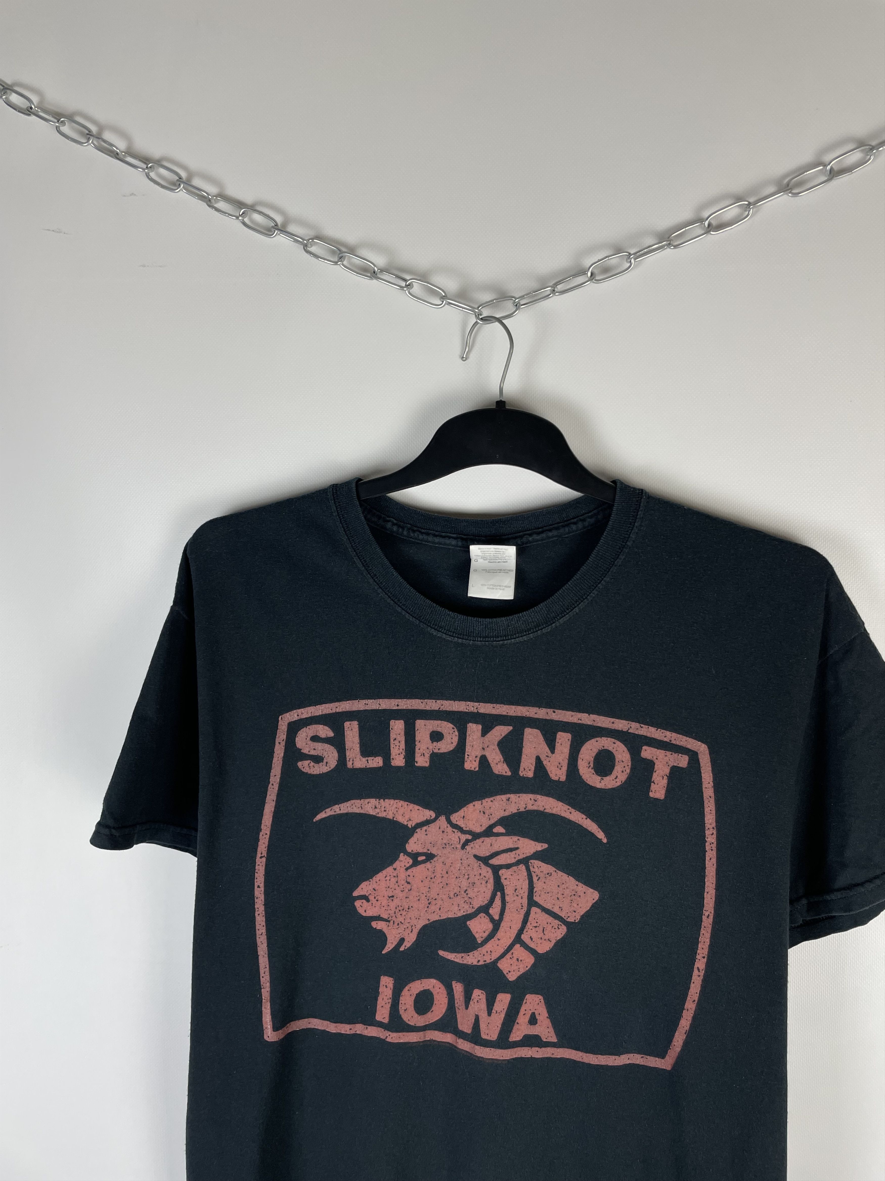 Band Tees Vintage Slipknot lowa Official Promo Tee / T Shirt Size US L / EU 52-54 / 3 - 3 Thumbnail