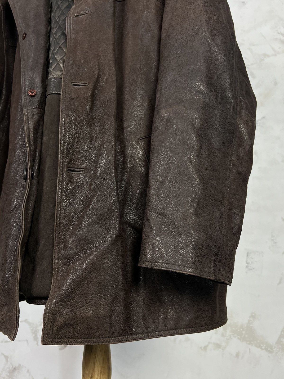 Vintage Vintage Leather Jacket Size XL - XXL Size US XL / EU 56 / 4 - 3 Thumbnail
