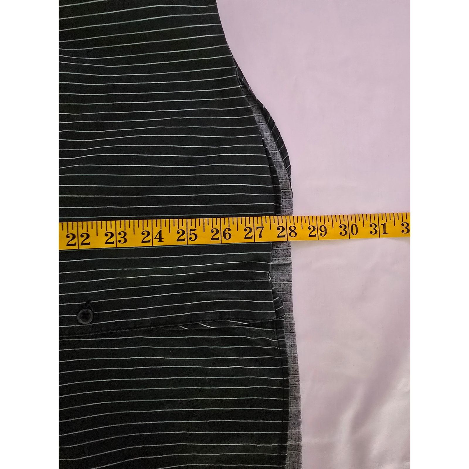 Other Volcom Button Up Large Shirt Pinstripe Casual Black Skater Size US L / EU 52-54 / 3 - 7 Thumbnail