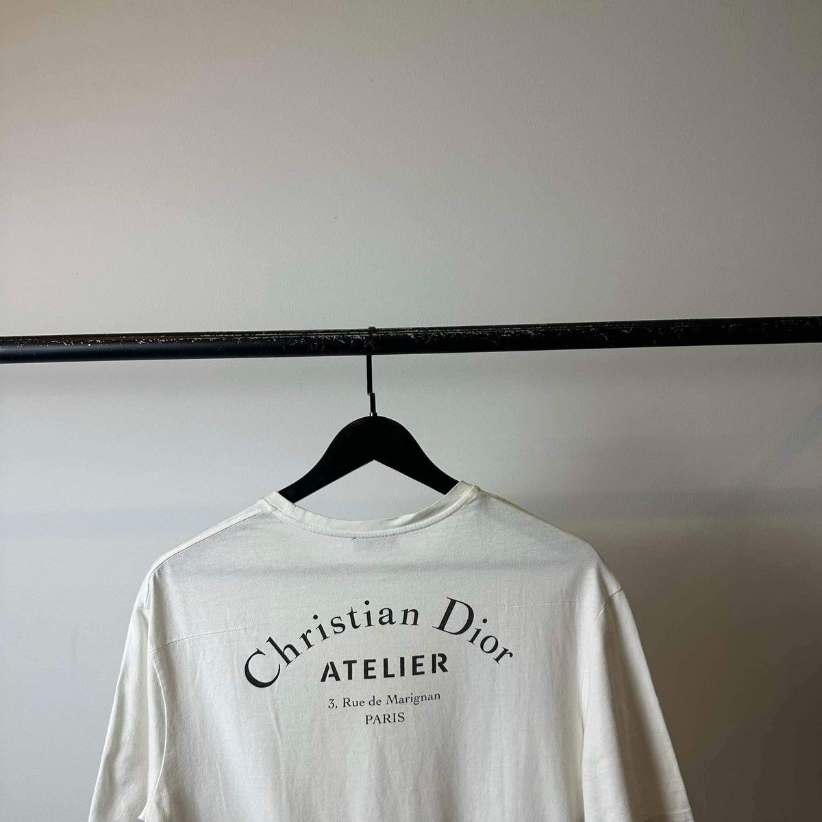 Dior DIOR LOGO WHITE T SHIRT Size US XS / EU 42 / 0 - 1 Thumbnail