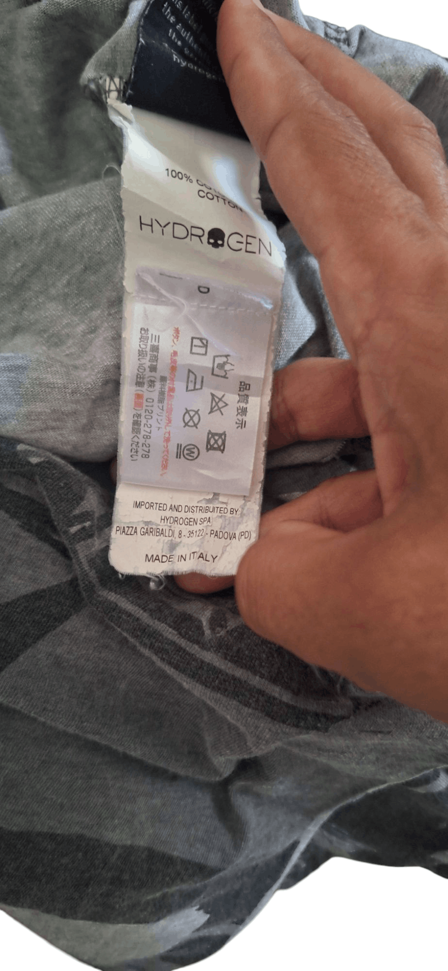 HYDROGEN Hydrogen Fullprint Longsleeve Size US XL / EU 56 / 4 - 11 Thumbnail