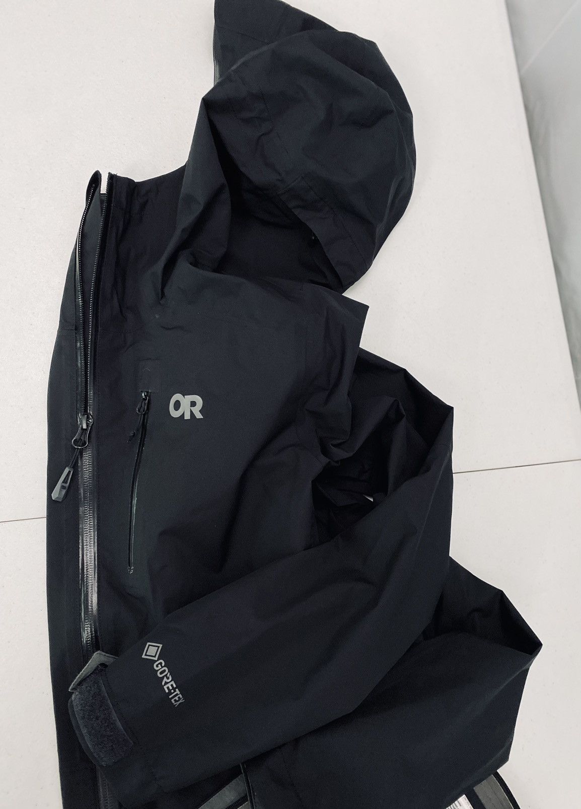 Outdoor Research Outdoor Research Black/Grey Womens Aspire 2 Jacket S GoreTex Size S / US 4 / IT 40 - 15 Thumbnail