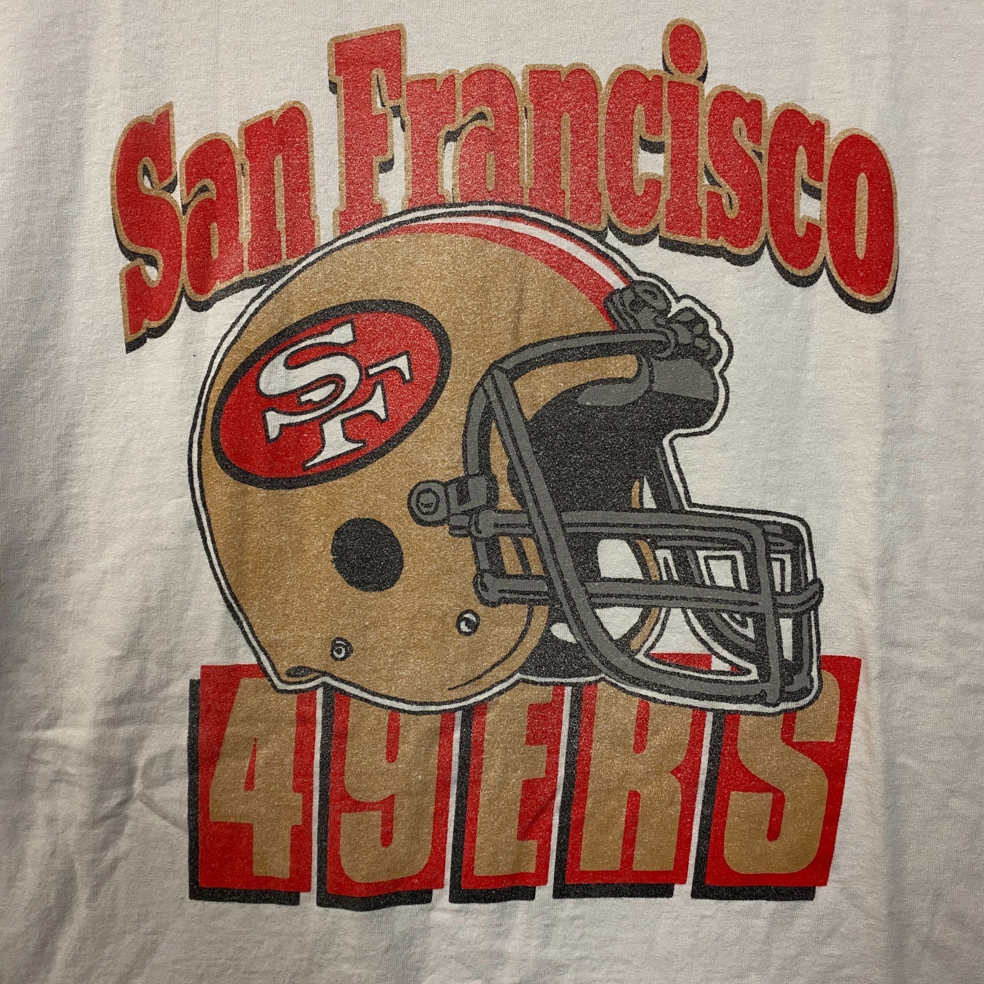 Junk Food NFL Junk Food San Francisco 49rs White Helmet Logo 2XL Size US XXL / EU 58 / 5 - 2 Thumbnail