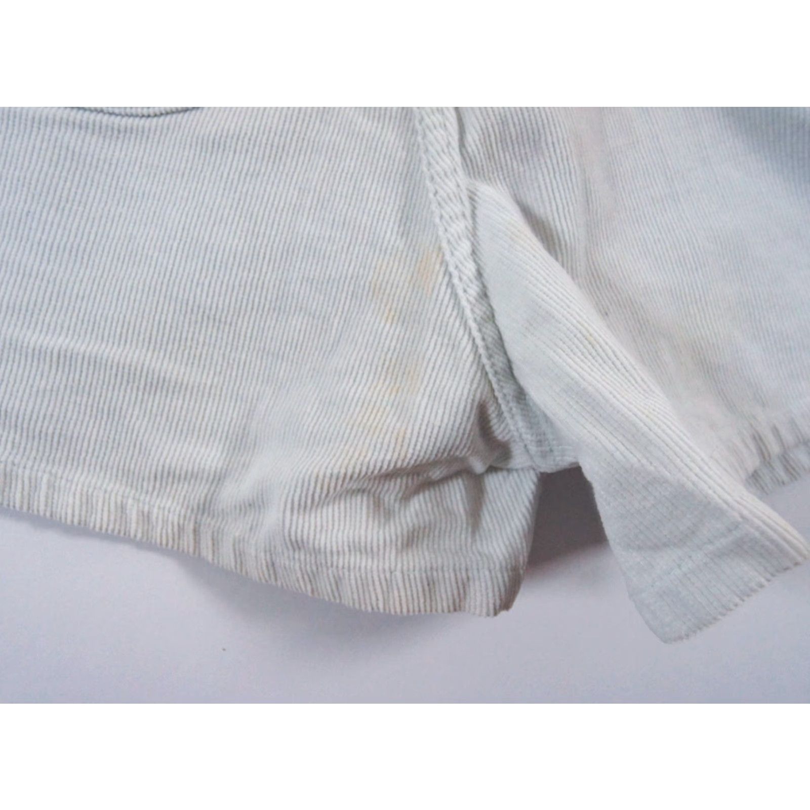 Vintage VINTAGE Grapevines Men's Chino Shorts 3" Cotton Corduroy Blue 70s 80s Casual Mens Small Size US 29 - 7 Thumbnail