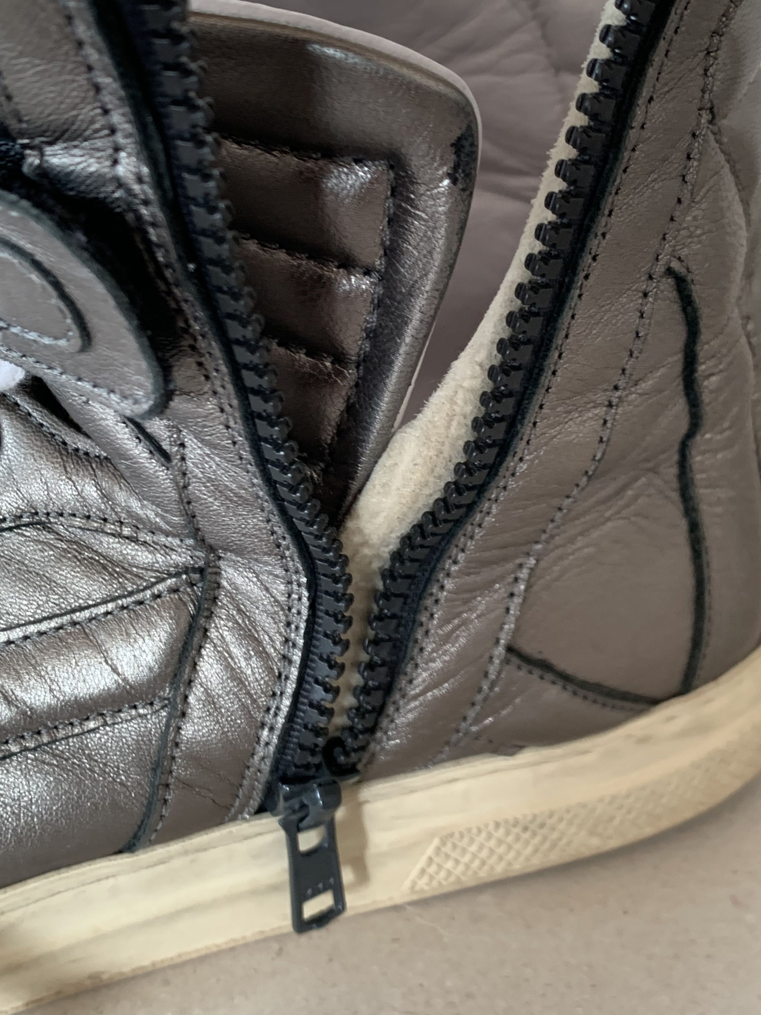 Pierre Hardy Pierre hardy Metallic hi-tops Size US 7.5 / EU 40-41 - 5 Thumbnail