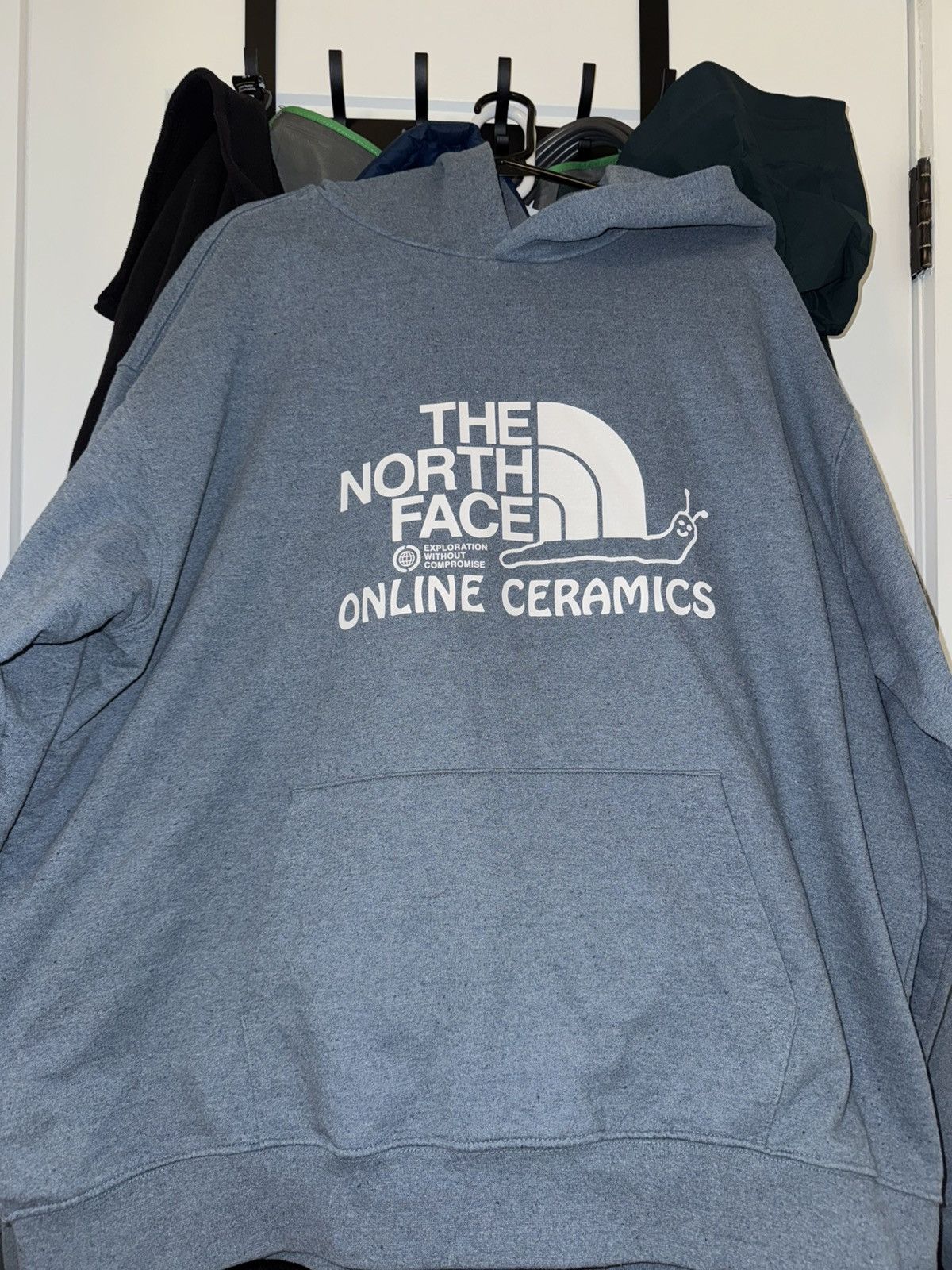 Online Ceramics × The North Face The North Face x Online Ceramics Hoodie 'Blue Regrind' Size US XL / EU 56 / 4 - 8 Thumbnail