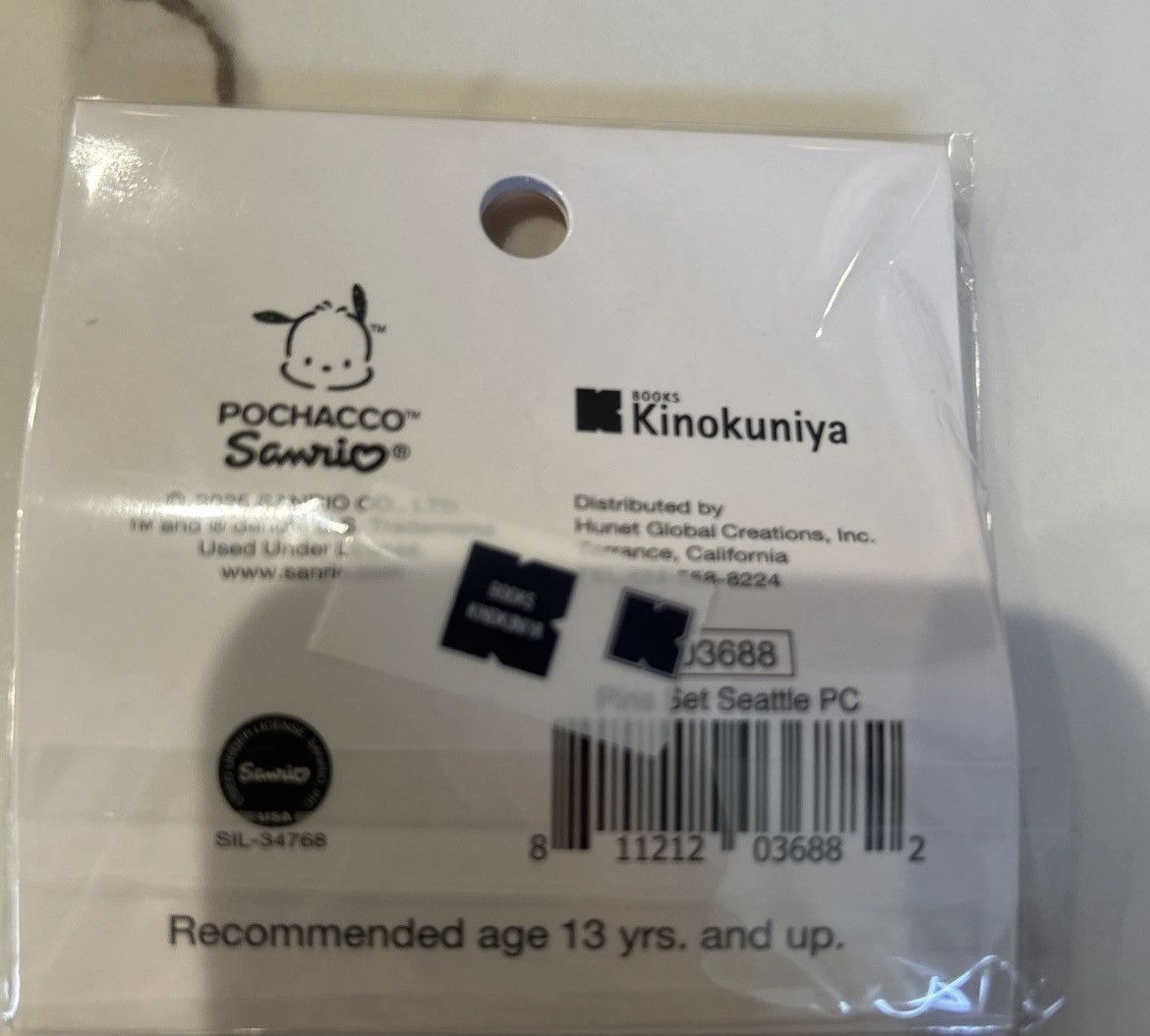 Other Sanrio Pochacco Pins Set Seattle Washington Exclusive Size ONE SIZE - 2 Thumbnail