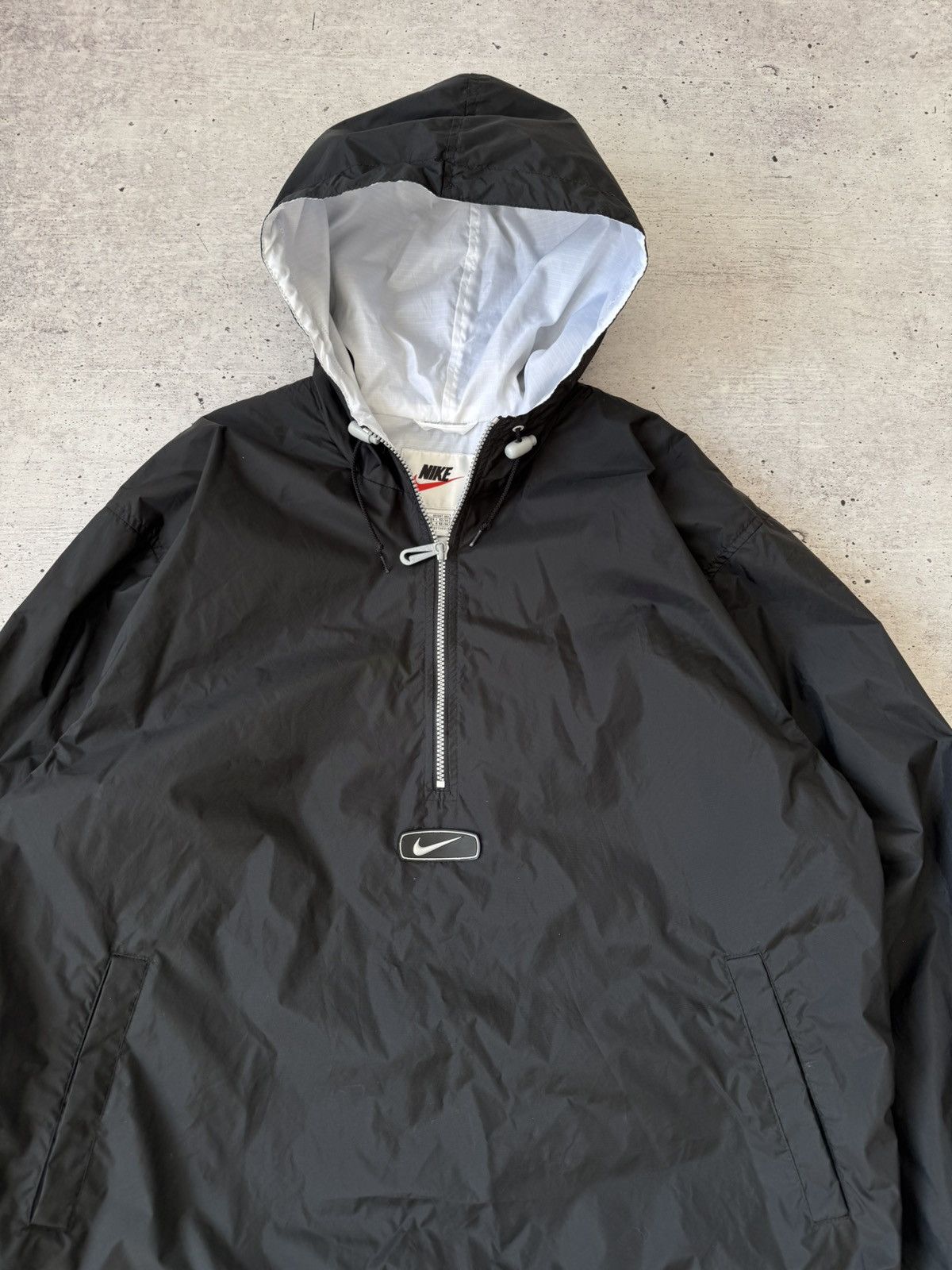 Nike Vintage Nike Center Swoosh Anorak Jacket Y2K Size L Size US L / EU 52-54 / 3 - 6 Thumbnail