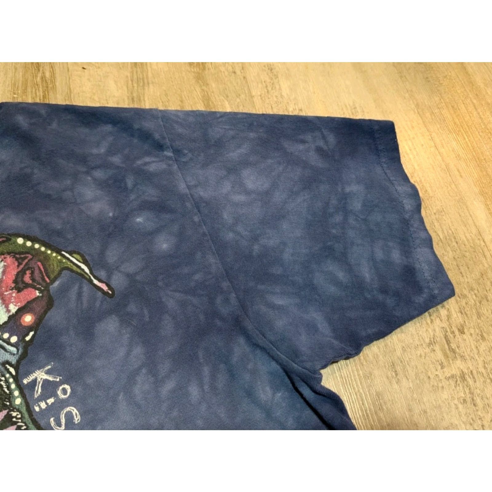The Mountain The Mountain Shirt XL Blue Tie Dyed Pitbull Dog Lover Tee Short Sleeve Crew Neck Unisex Adults Size US XL / EU 56 / 4 - 4 Thumbnail