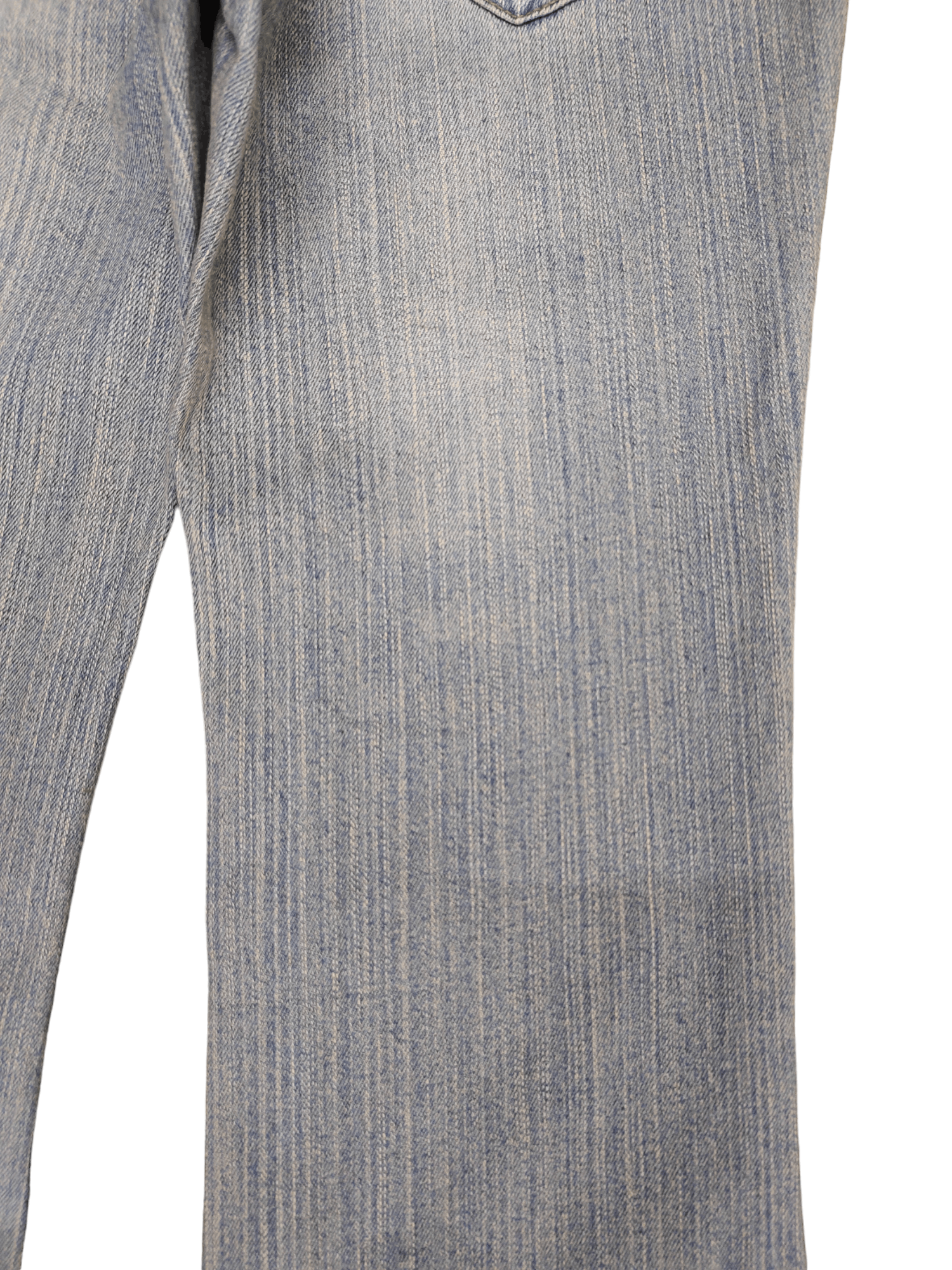 If Six Was Nine Flare Jeans Muuga Distress Faded Boot Cut Y2k Low Rise Size US 30 / EU 46 - 16 Thumbnail