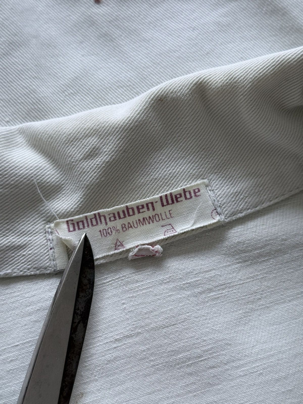Vetra Vintage 1978 Dated German Thrashed Sanfor Chore Work Jacket Size US L / EU 52-54 / 3 - 17 Thumbnail