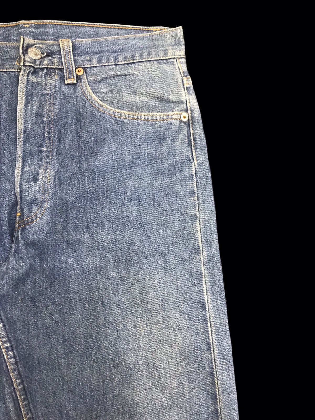 Levi's × Vintage 💥90s Style💥Vintage Levis 501 Rgular Medium Wash Denim F183 Size US 30 / EU 46 - 3 Thumbnail