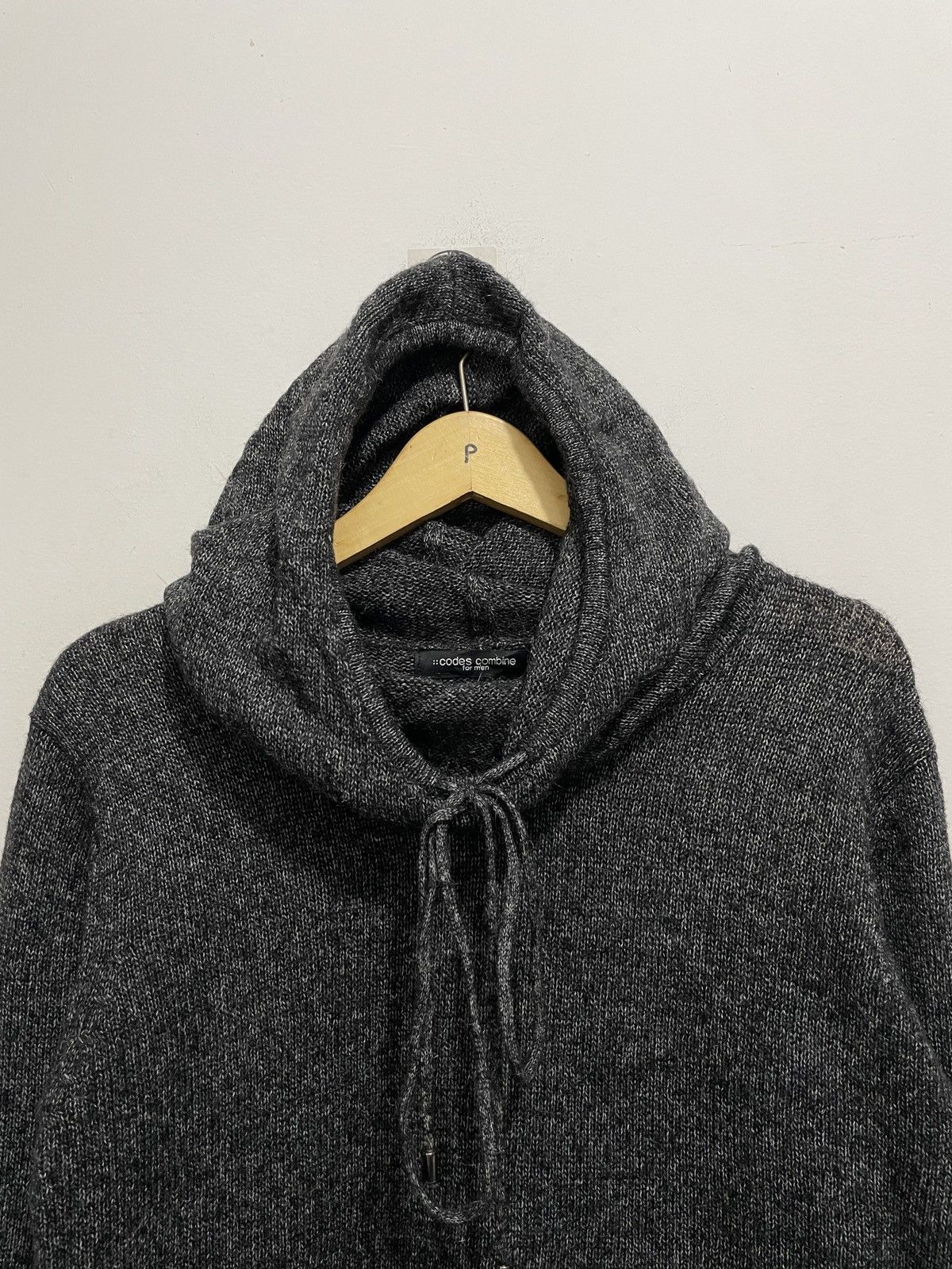 If Six Was Nine ⚡️SS25⚡️Codes Combine knitwear hoodie with finger gloves Size US L / EU 52-54 / 3 - 2 Thumbnail