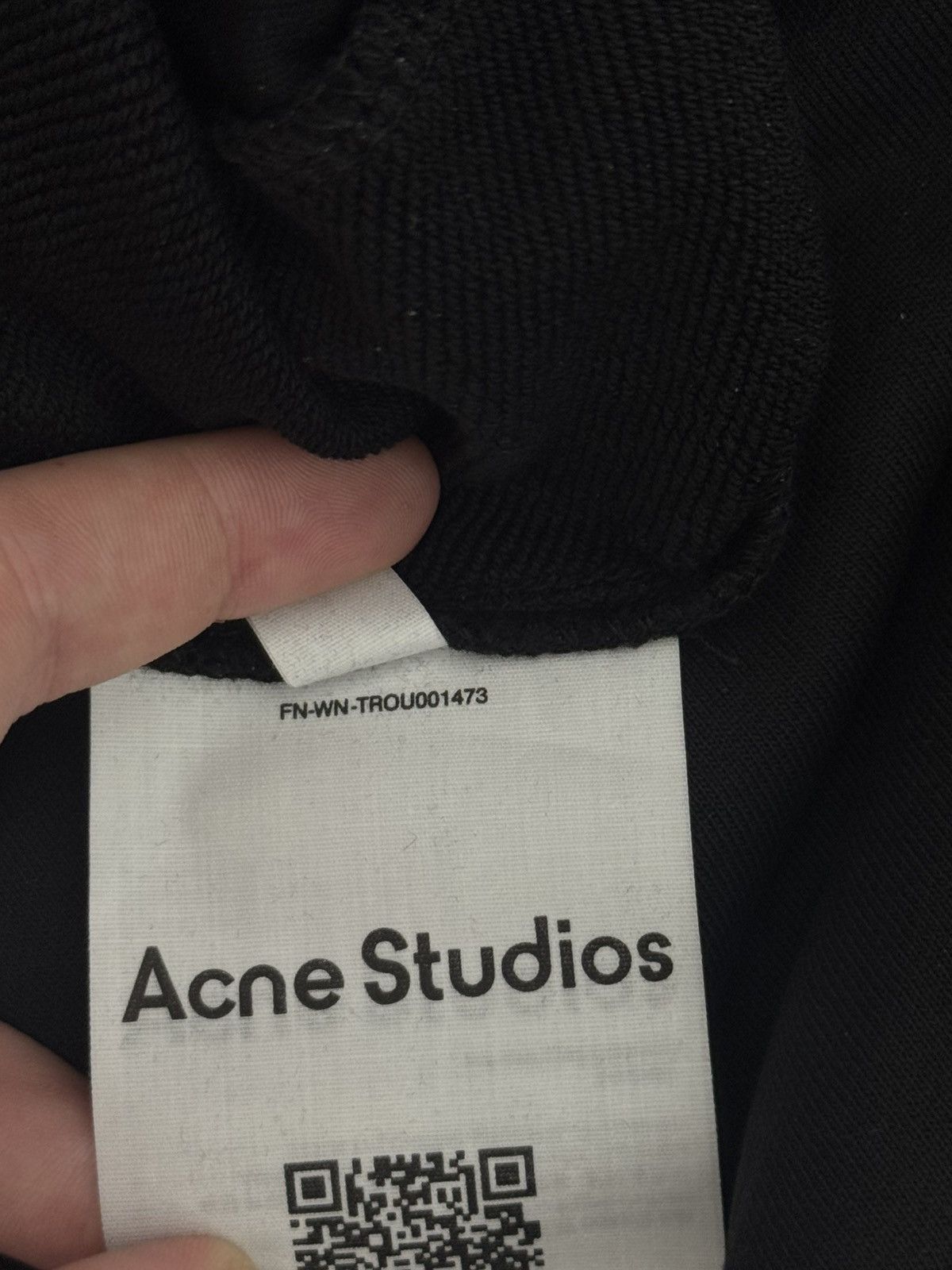 Acne Studios ✅ Acne Studios Double Waist Sweatpants Black Blue S Size US 32 / EU 48 - 11 Thumbnail
