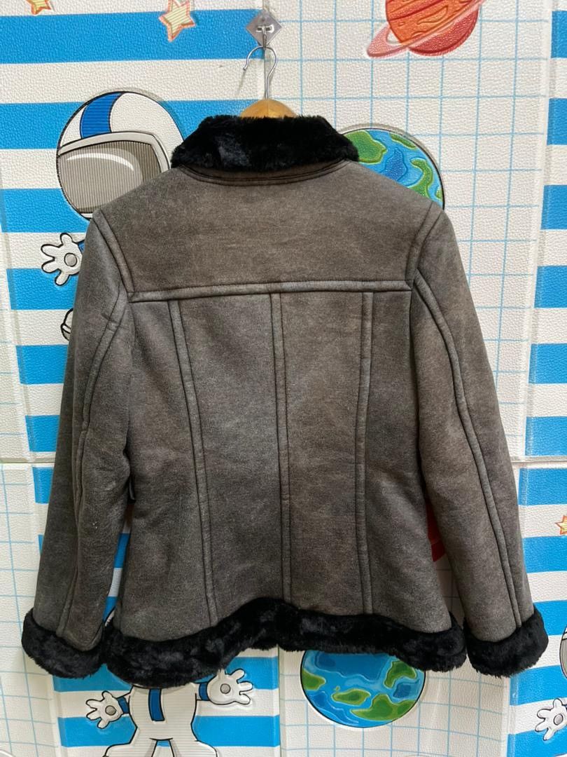 Burberry Vintage Burberry London Blue Label Faux Leather Jacket Size S / US 4 / IT 40 - 3 Thumbnail
