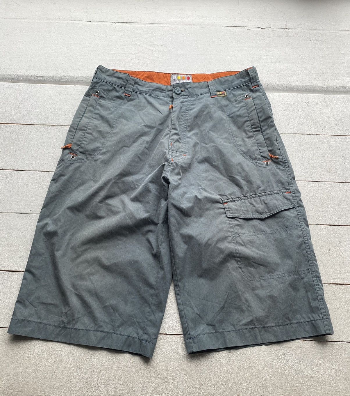 Mambo × Vintage 90s Mambo Baggy Relaxed Mens Shorts Medium 32 size y2k surf Size US 32 / EU 48 - 1 Thumbnail