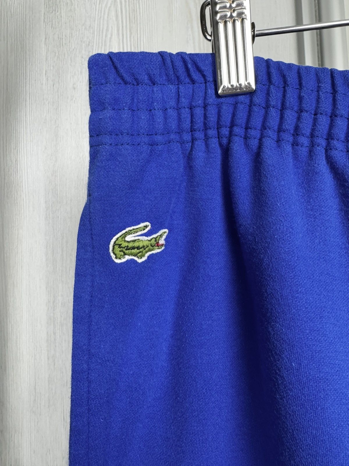 Lacoste Chemise Lacoste vintage 90s made in France blue sweatpants Size US 34 / EU 50 - 4 Thumbnail