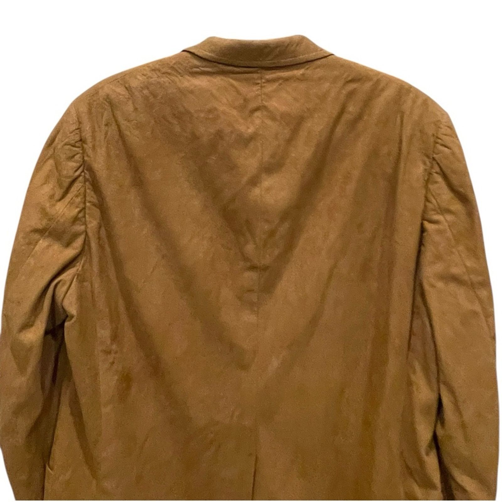 Dior Christian Dior Authentic Camel Brown Suede Jacket Size 44L - 4 Thumbnail