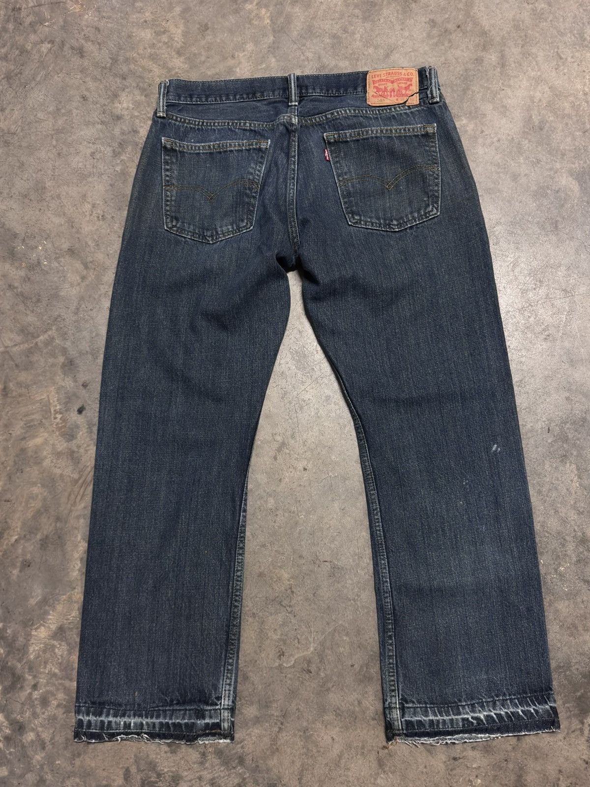 Levi's × Levi's Vintage Clothing Vintage Levis 514 Size 36x29 Distressed Hem Red Tag 90s Y2K Size US 36 / EU 52 - 7 Thumbnail