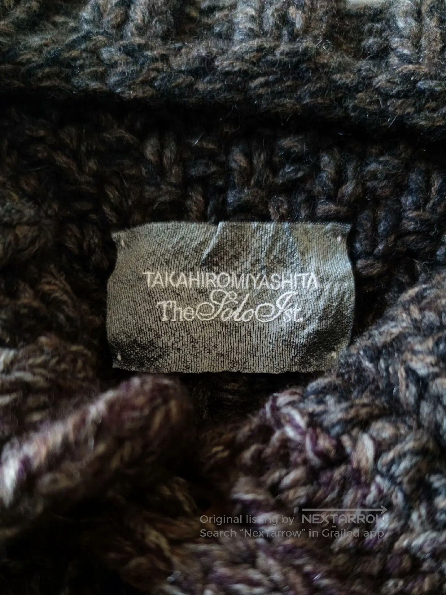 Takahiromiyashita The Soloist. The Soloist Knitted Cardigan in Unique Fabric. Size US S / EU 44-46 / 1 - 9 Thumbnail
