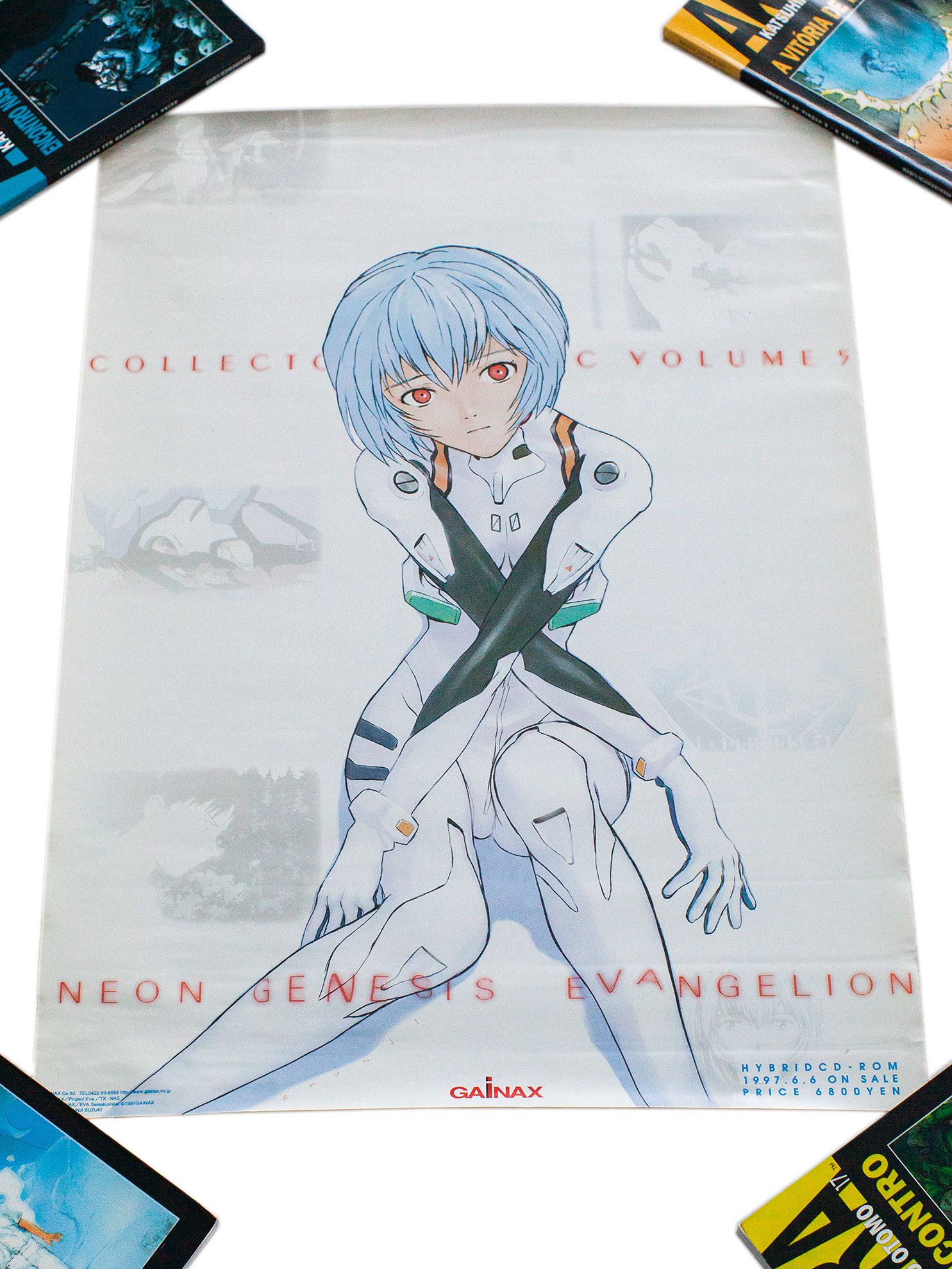 B2 VINTAGE EVANGELION 『REI AYANAMI 』 Japanese Brand × Vintage Vintage 1997 Evangelion 