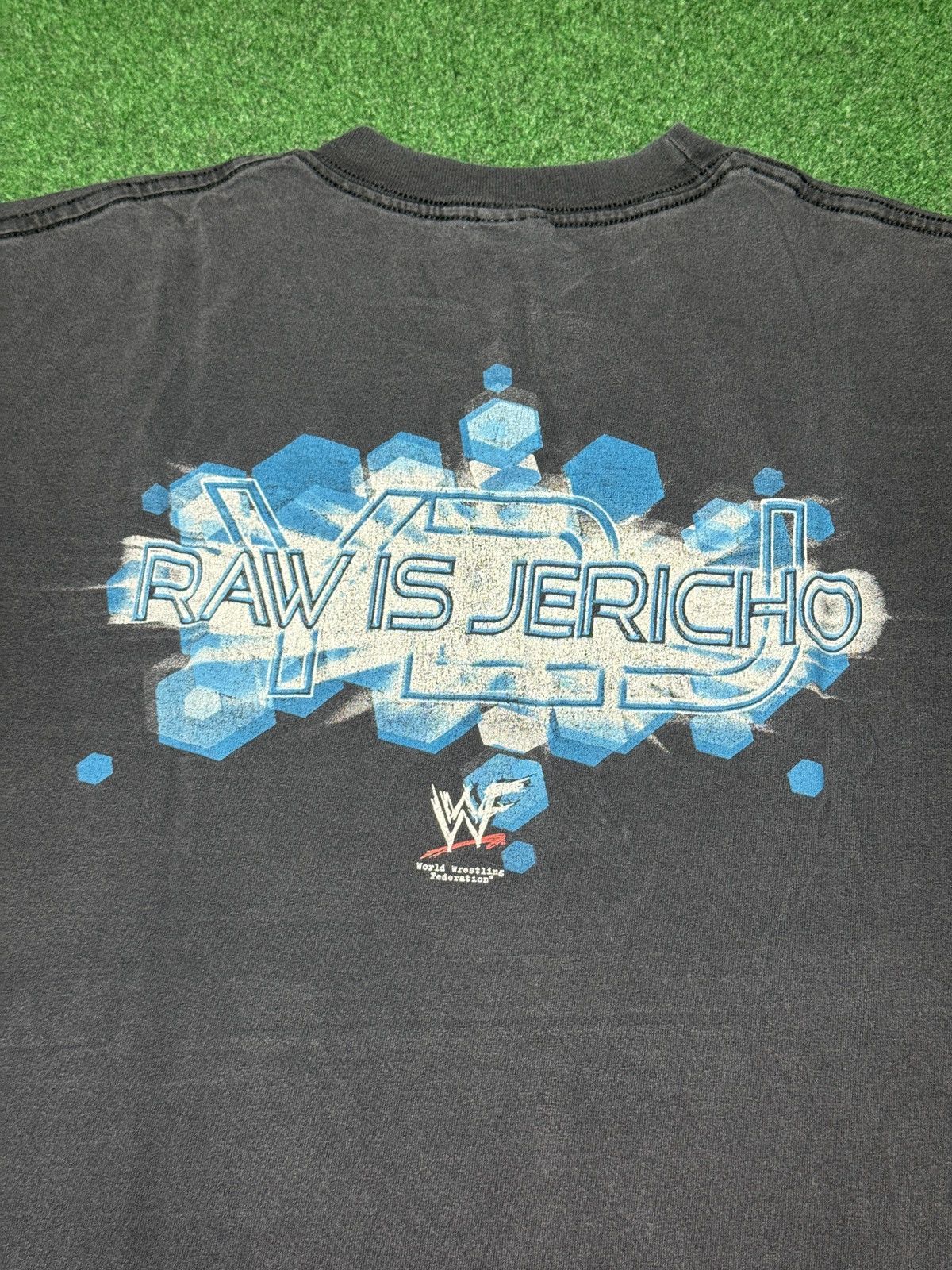 WWF Vintage 90s Raw Is Jericho Y2J WWF Wrestling Cutoff T Shirt Size US XL / EU 56 / 4 - 2 Thumbnail