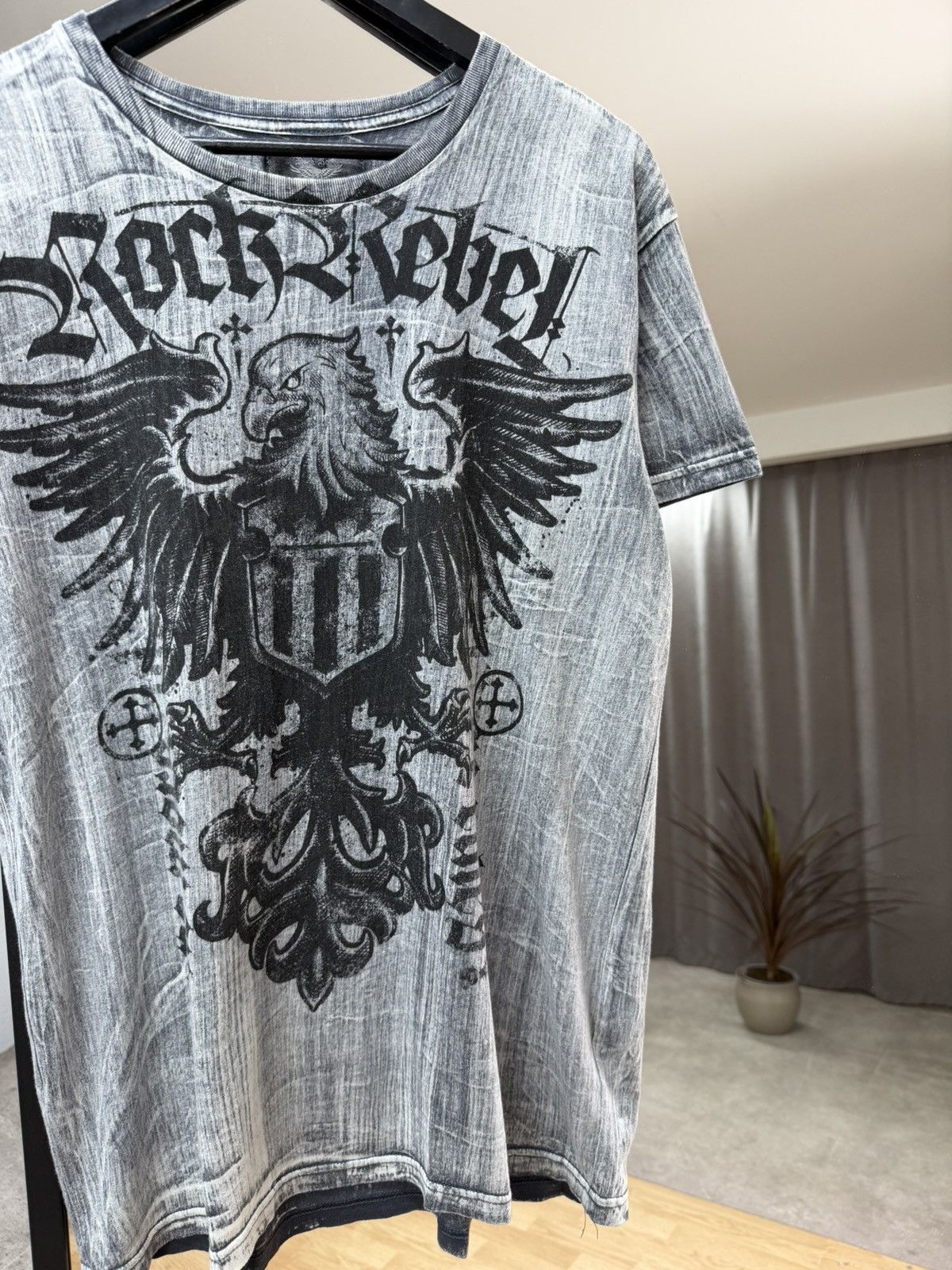 Affliction Affliction Skull T Shirt Y2K Vintage MMA Graphic Archive Tee Size US L / EU 52-54 / 3 - 4 Thumbnail
