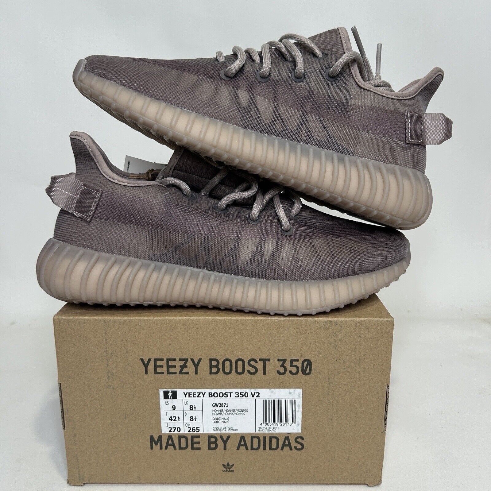 adidas Yeezy Boost 350 V2 “Mono Mist” 2024