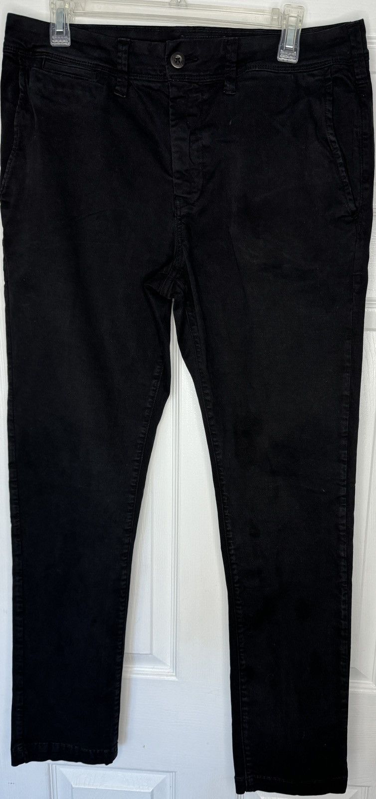 American Eagle Outfitters American Eagle Black Skinny Jeans Size US 32 / EU 48 - 2 Thumbnail