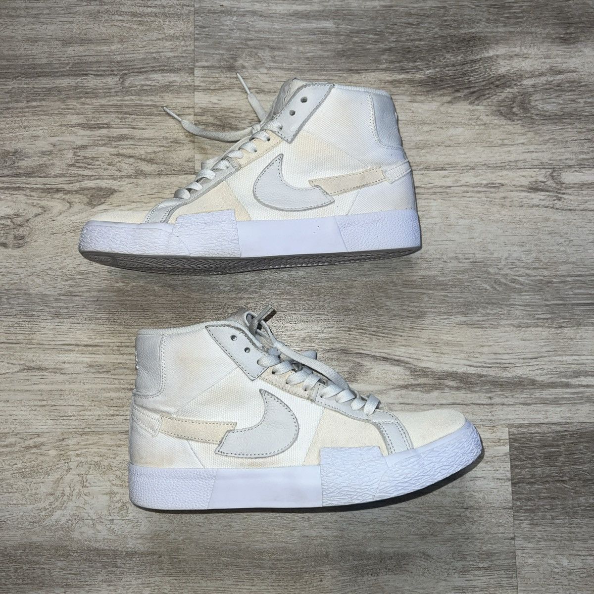 Nike Nike SB Blazer Mid PRM Summit White Size US 7 / EU 40 - 5 Thumbnail