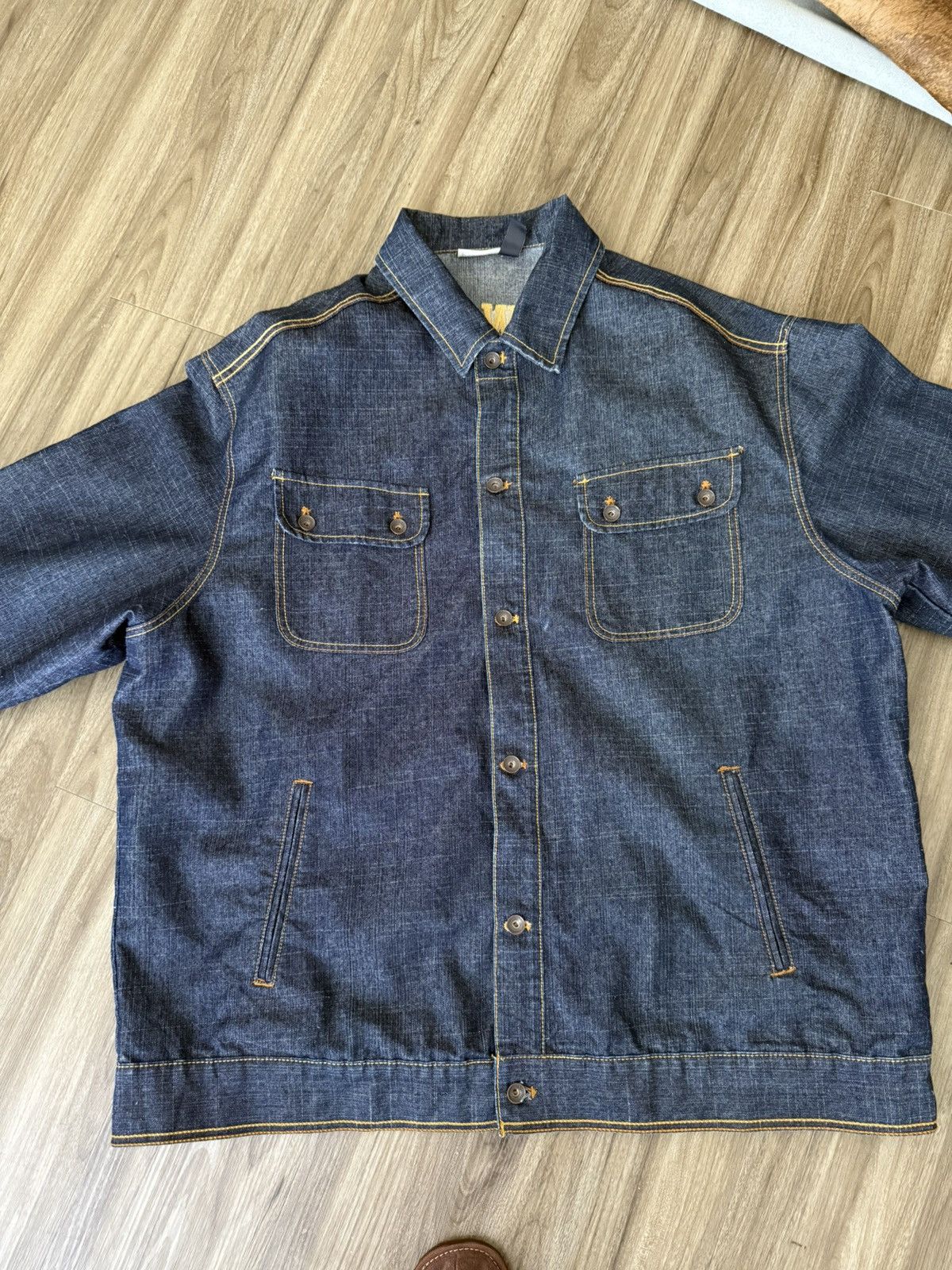 Rocawear Vintage Rocawear Blue Jean Jacket 3XL Size US XXL / EU 58 / 5 - 2 Thumbnail