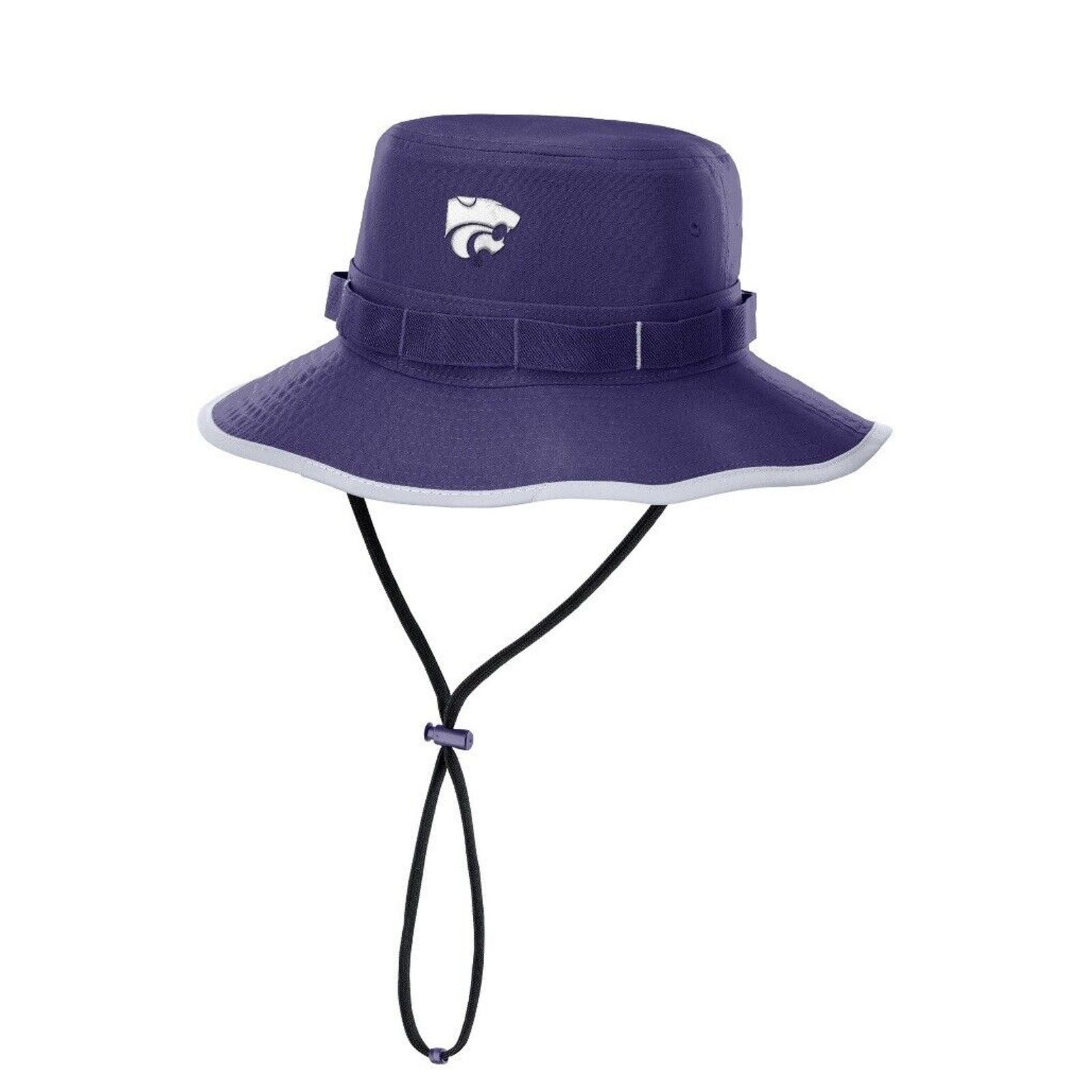 Nike Nike Kansas State Wildcats Dri-Fit Purple Boonie Bucket Hat Size ONE SIZE - 2 Thumbnail