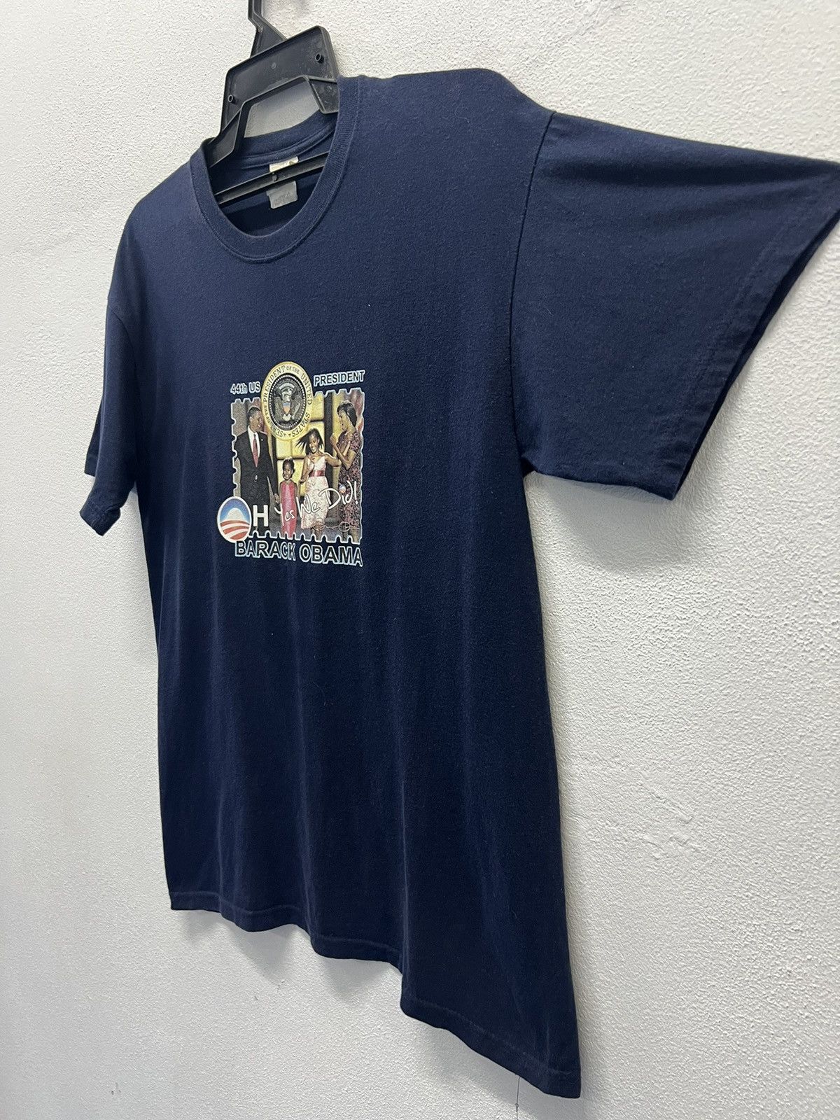 Vintage VINTAGE KEYA USA BARACK OBAMA 44th PRESIDENT SHIRT Size US M / EU 48-50 / 2 - 4 Thumbnail