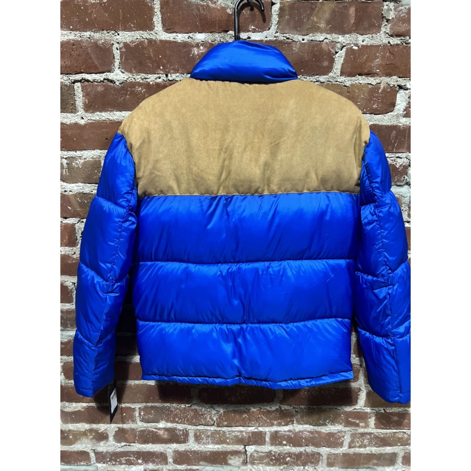 Guess GUESS Men’s Puffer Jacket Larry Small Blue NWT Size US S / EU 44-46 / 1 - 3 Thumbnail