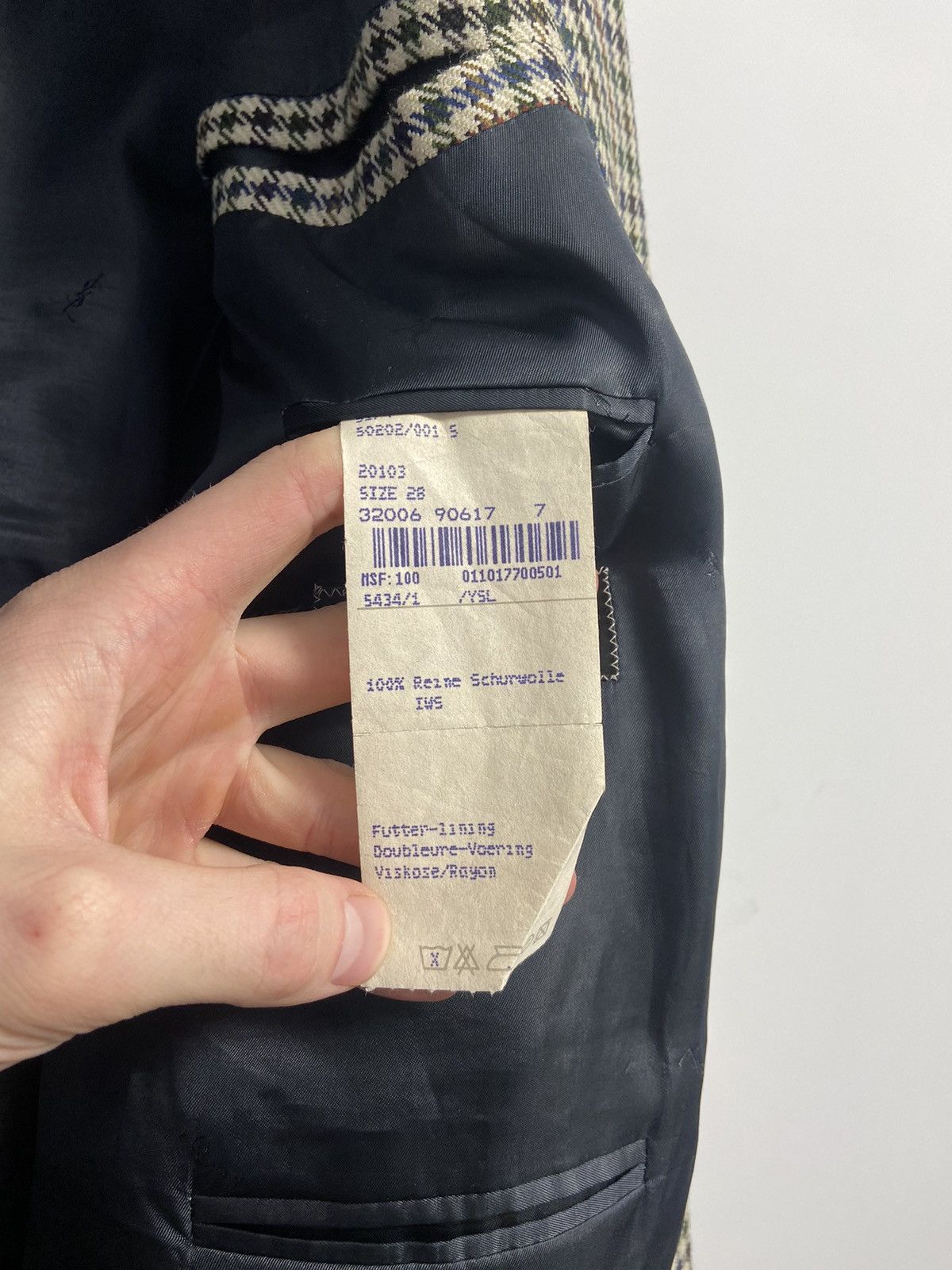 Yves Saint Laurent Ysl Yves saint Laurent Blazer Size 44S - 11 Thumbnail