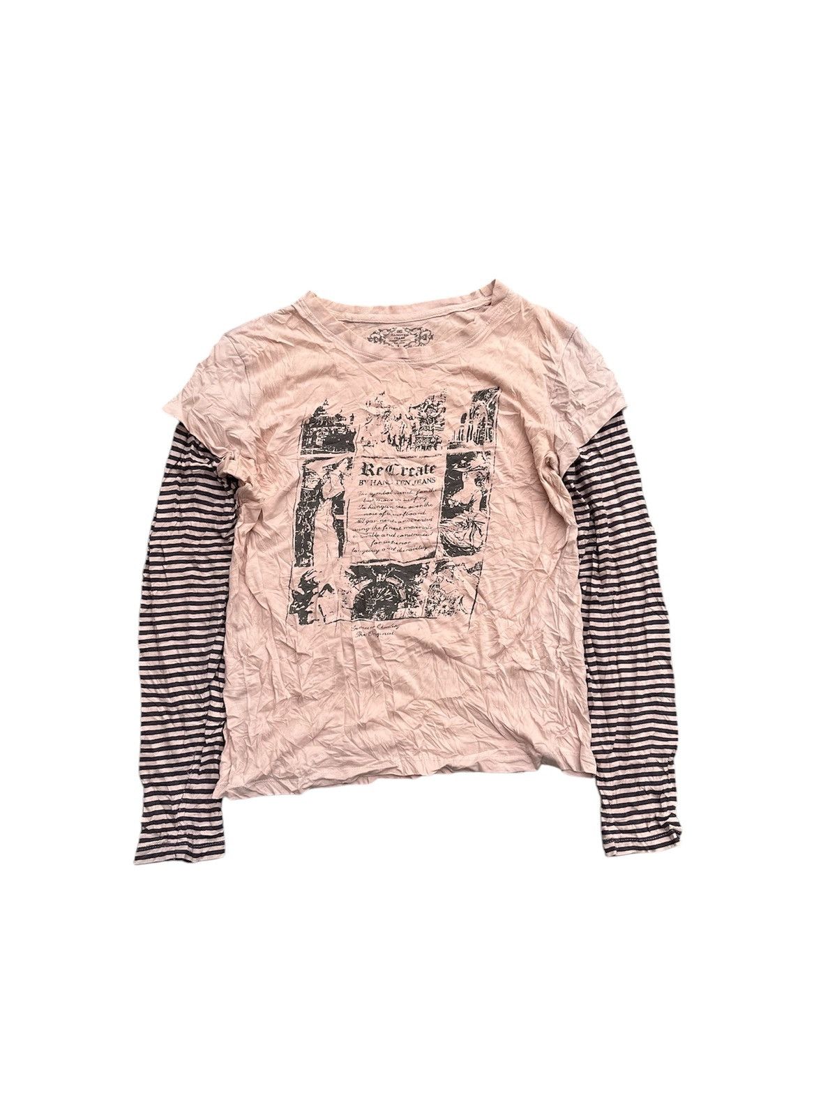 If Six Was Nine × Japanese Brand × Yasuyuki Ishii HANGTEN DOUBLE LAYERS POEM LONGSLEEVE Size US S / EU 44-46 / 1 - 1 Thumbnail