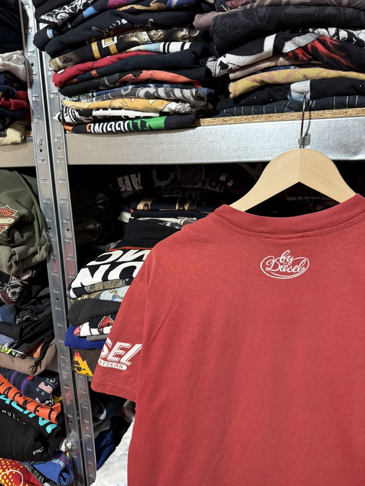 Diesel Vintage 90s Diesel Denim Division Art T-Shirt Y2K Hype Size US M / EU 48-50 / 2 - 4 Thumbnail