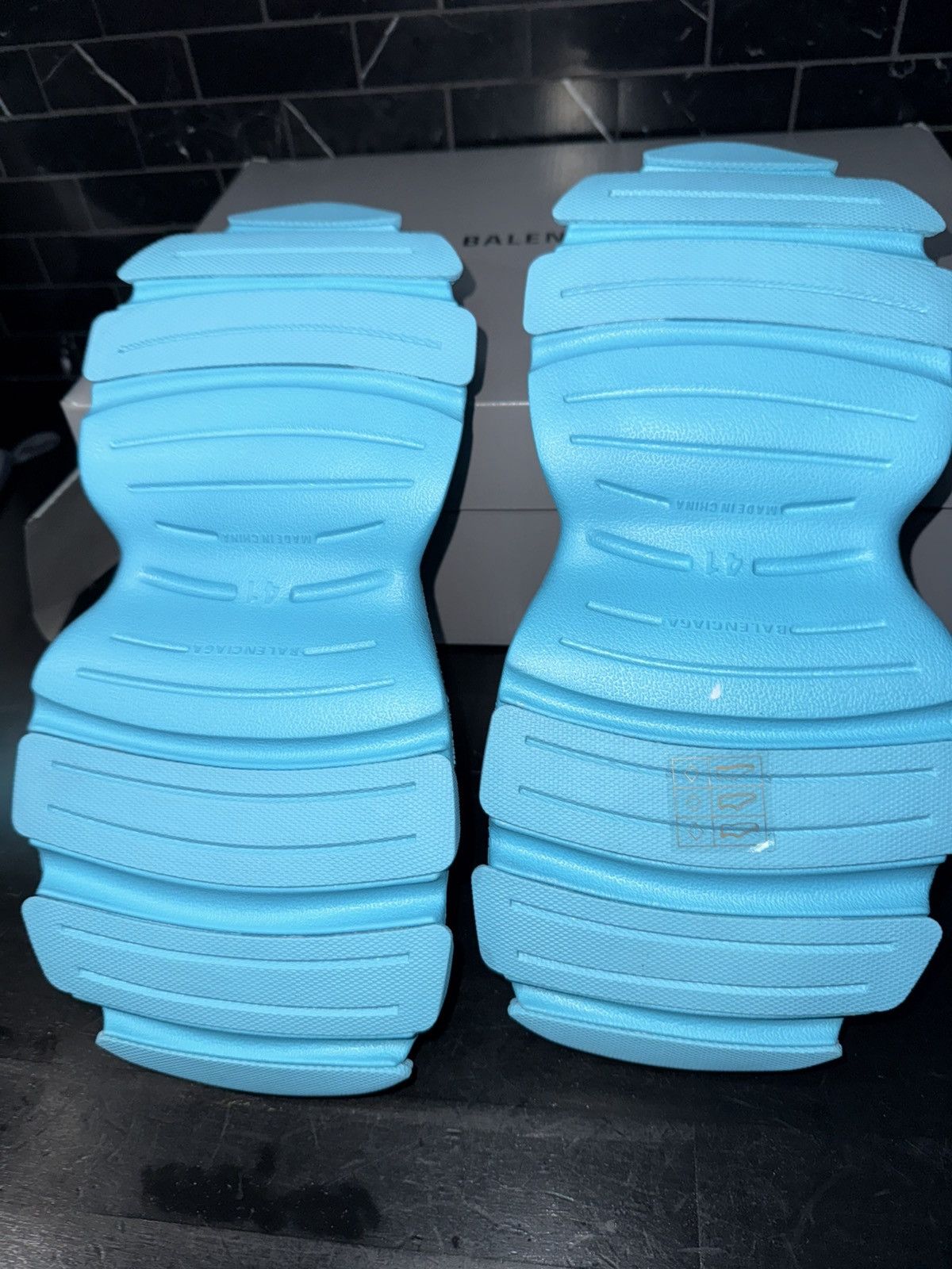 Balenciaga Balenciaga HD blue mule Size US 8.5 / EU 41-42 - 3 Thumbnail