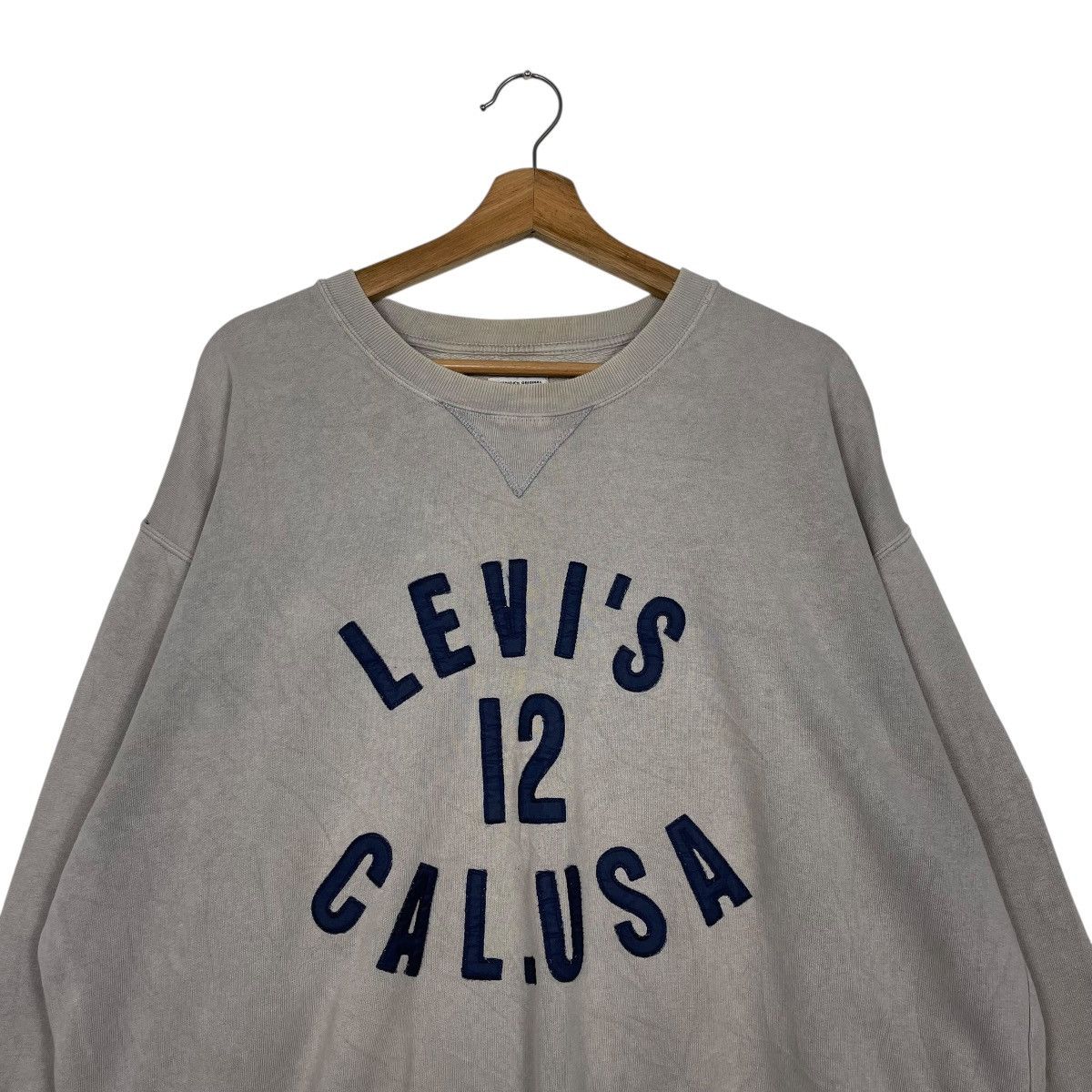 Levi's Vintage Levi’s 12 Cal USA Crewneck Sweatshirt Size US L / EU 52-54 / 3 - 2 Thumbnail