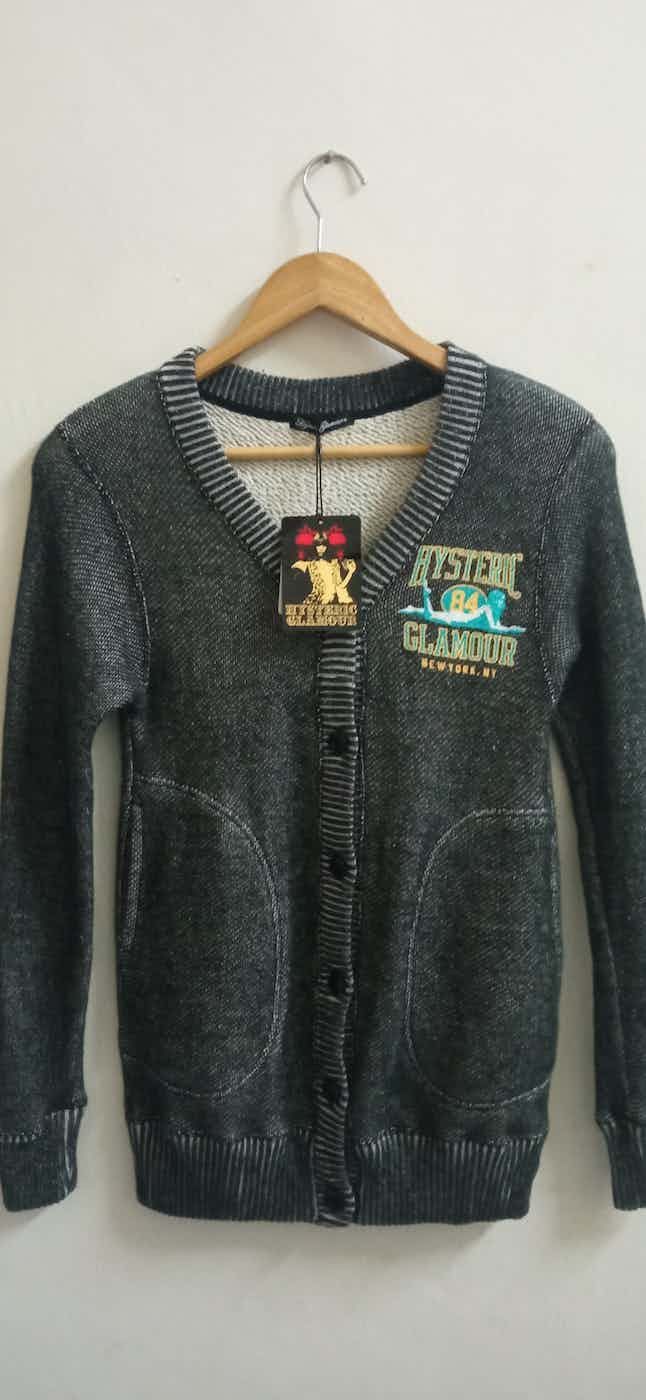 Hysteric Glamour 🔥🔥 Rare Vintage Hysteric Glamours New York Cardigan Size M / US 6-8 / IT 42-44 - 1 Thumbnail